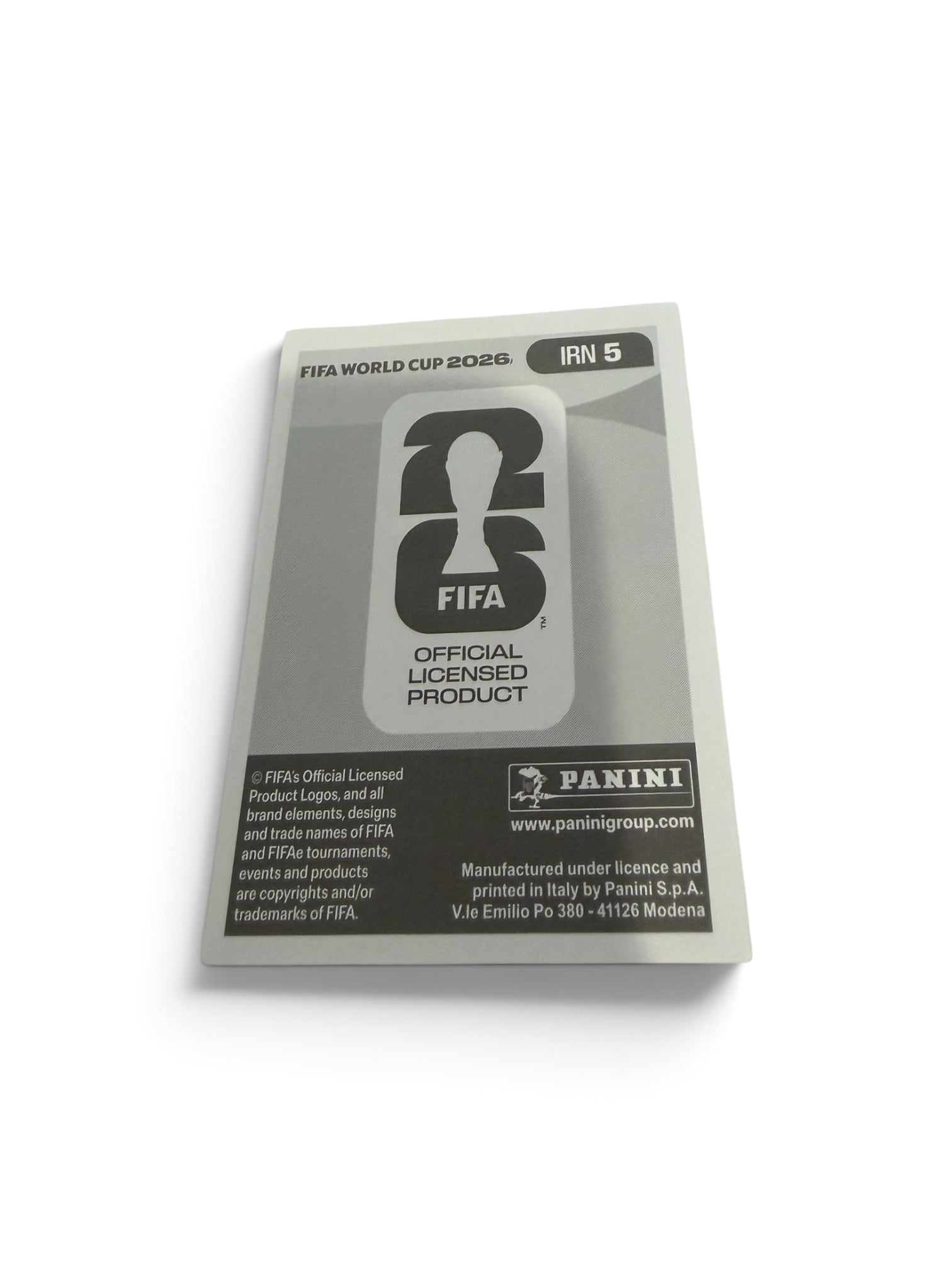 Milad Mohammadi IRN5 | Panini FIFA World Cup 2026 Official Sticker | Iran National Team