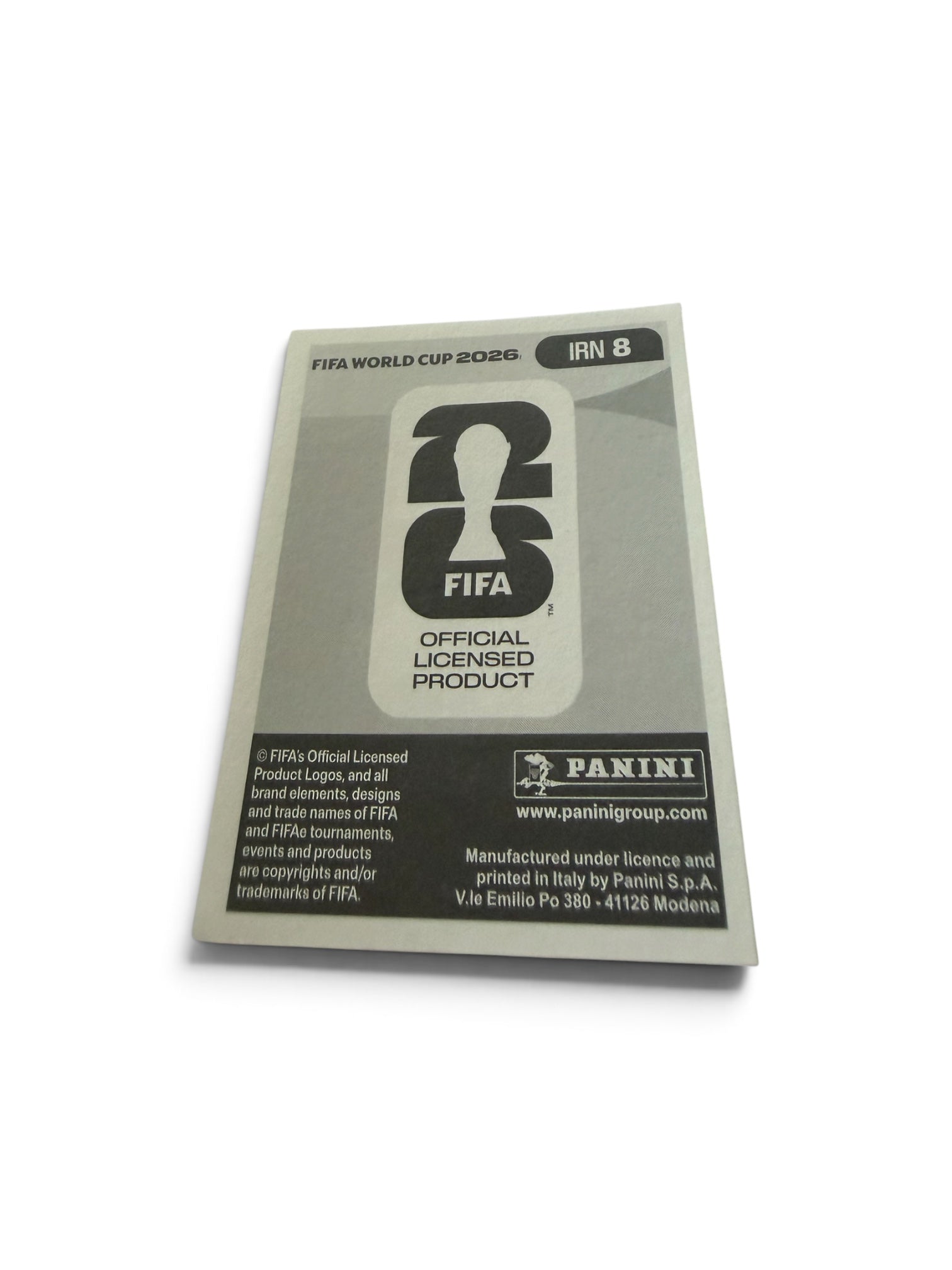 Hossein Kanaani IRN8 | Panini FIFA World Cup 2026 Official Sticker | Iran Team Melli