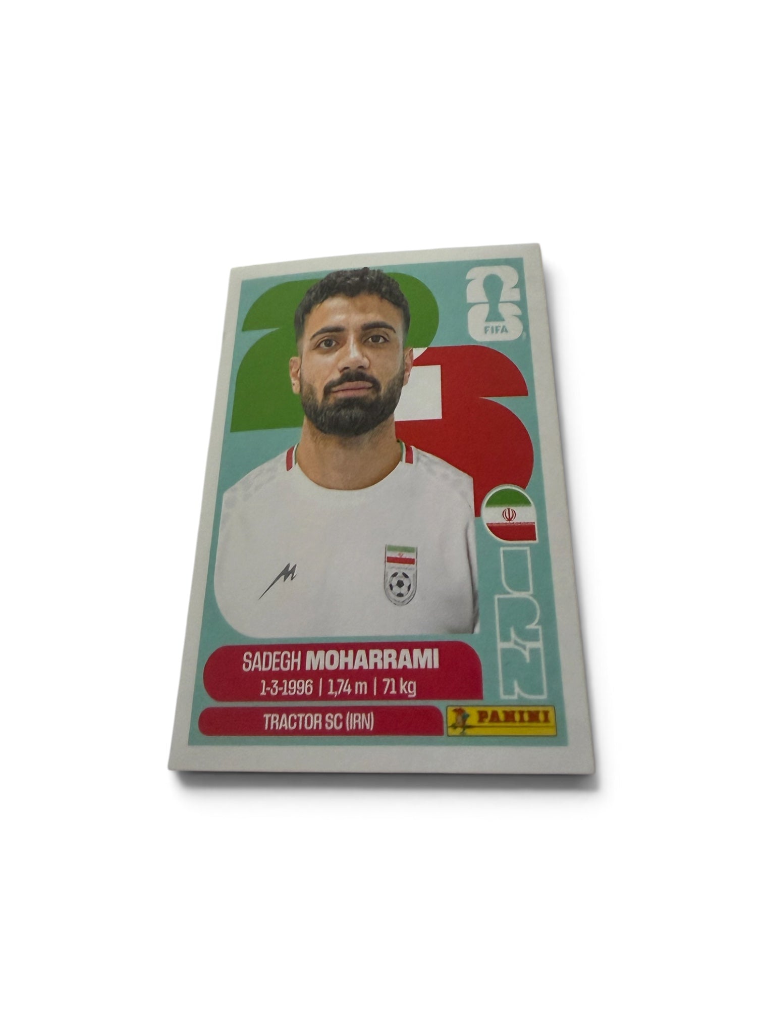Sadegh Moharrami IRN9 Iran National Team | Panini FIFA World Cup 2026 Official Sticker