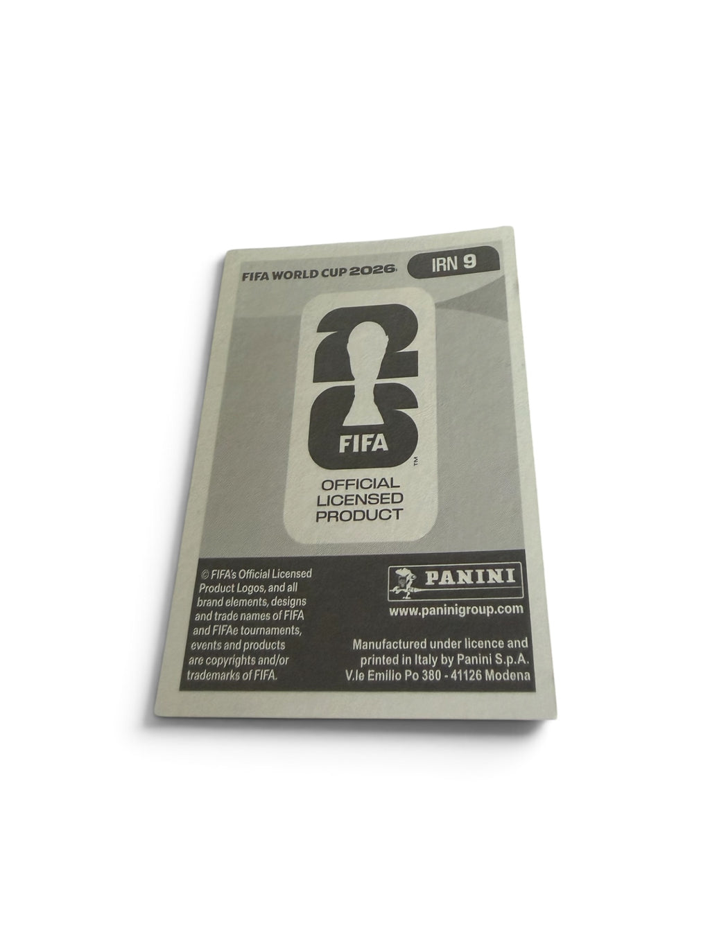 Sadegh Moharrami IRN9 Iran National Team | Panini FIFA World Cup 2026 Official Sticker