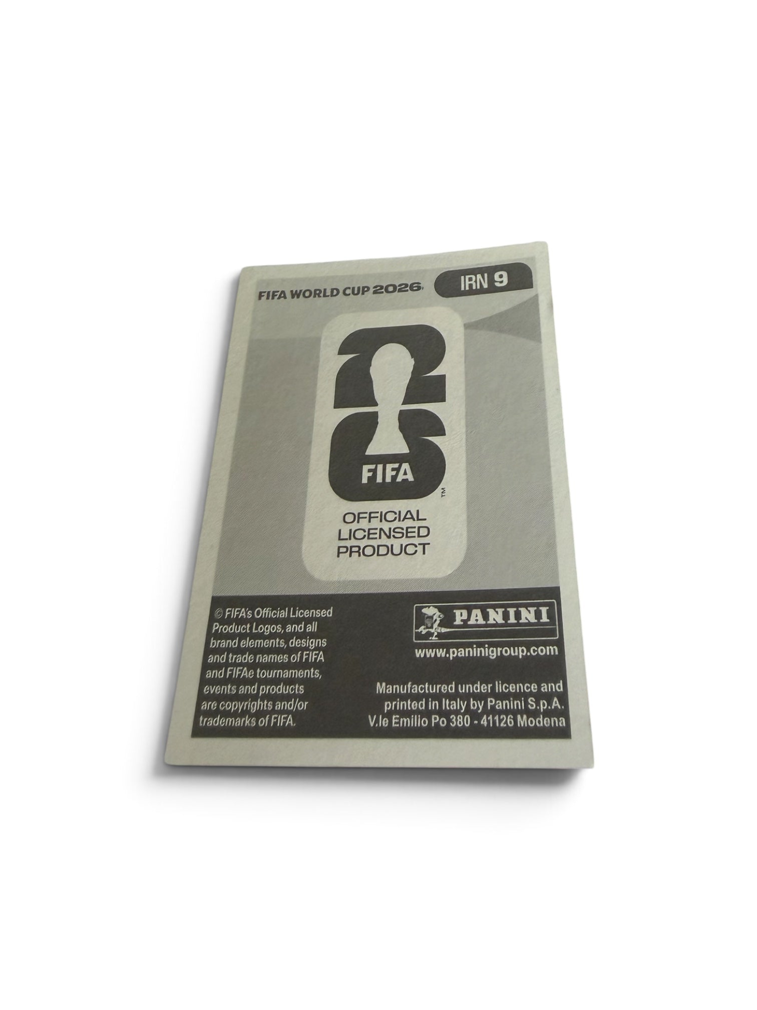 Sadegh Moharrami IRN9 Iran National Team | Panini FIFA World Cup 2026 Official Sticker