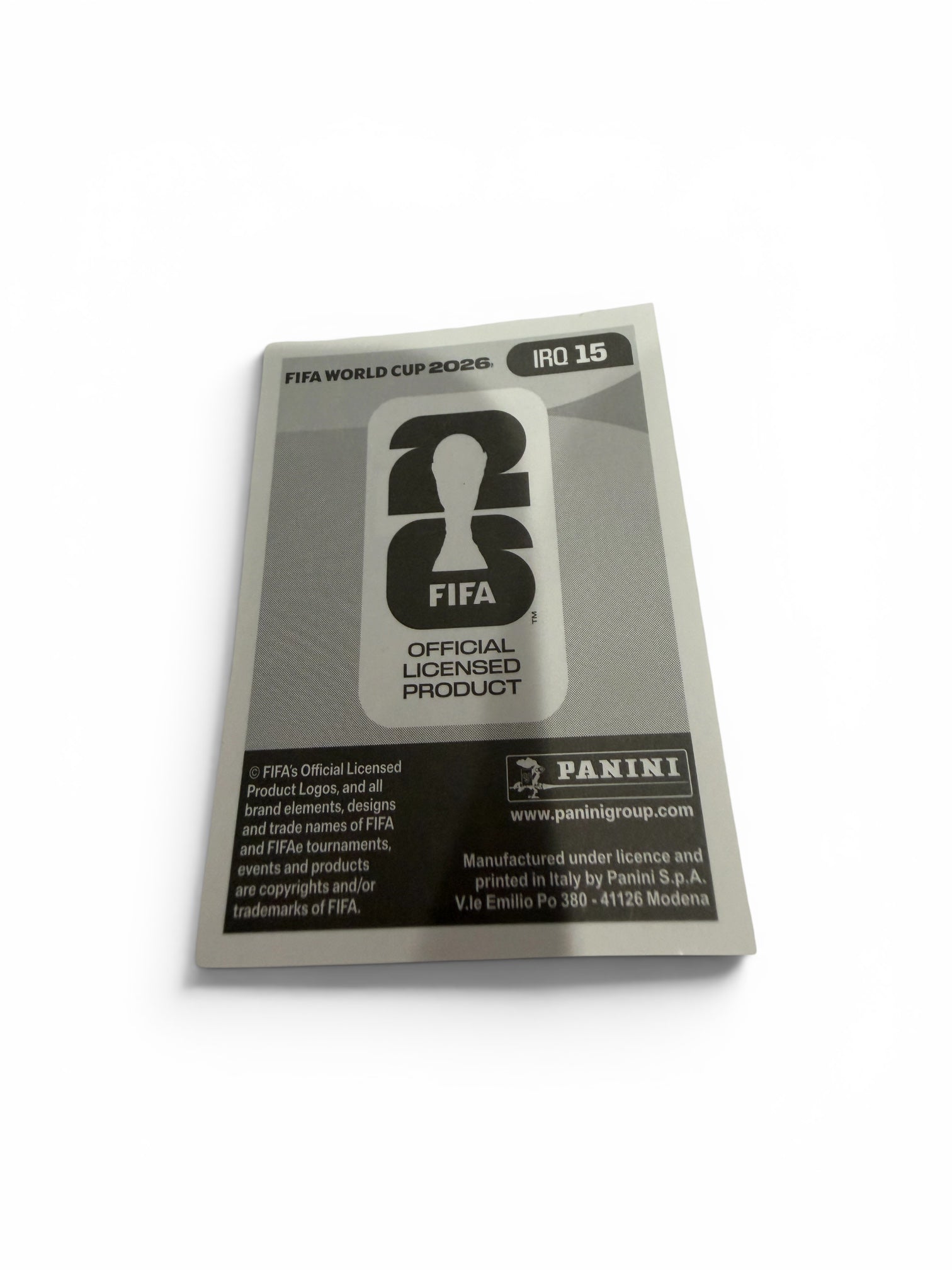 2026 Panini FIFA World Cup Aimar Sher Iraq IRQ 15 Sticker | Sarpsborg 08 FF