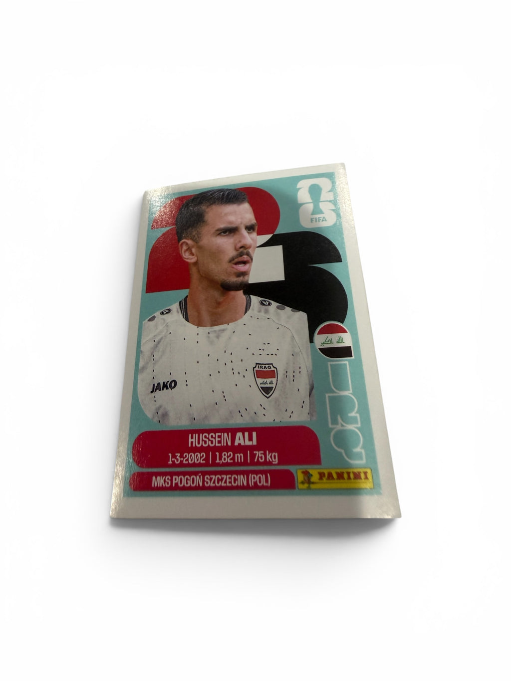 2026 Panini FIFA World Cup Hussein Ali Iraq IRQ 4 Sticker | Pogoń Szczecin