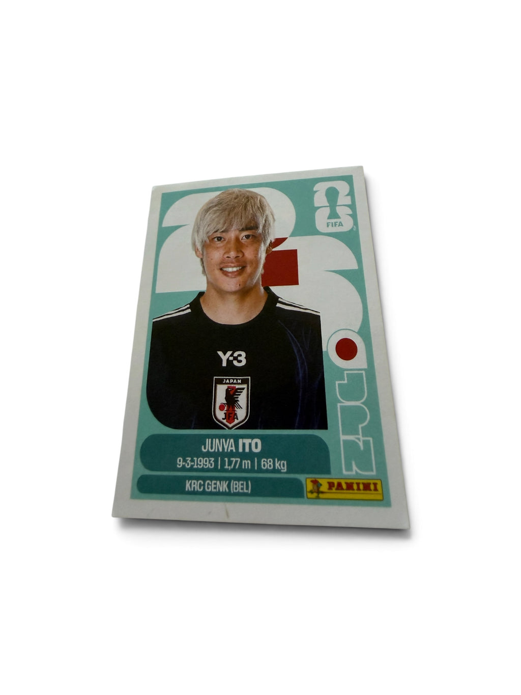 2026 Panini FIFA World Cup Junya Ito Japan JPN18 Sticker | KRC Genk