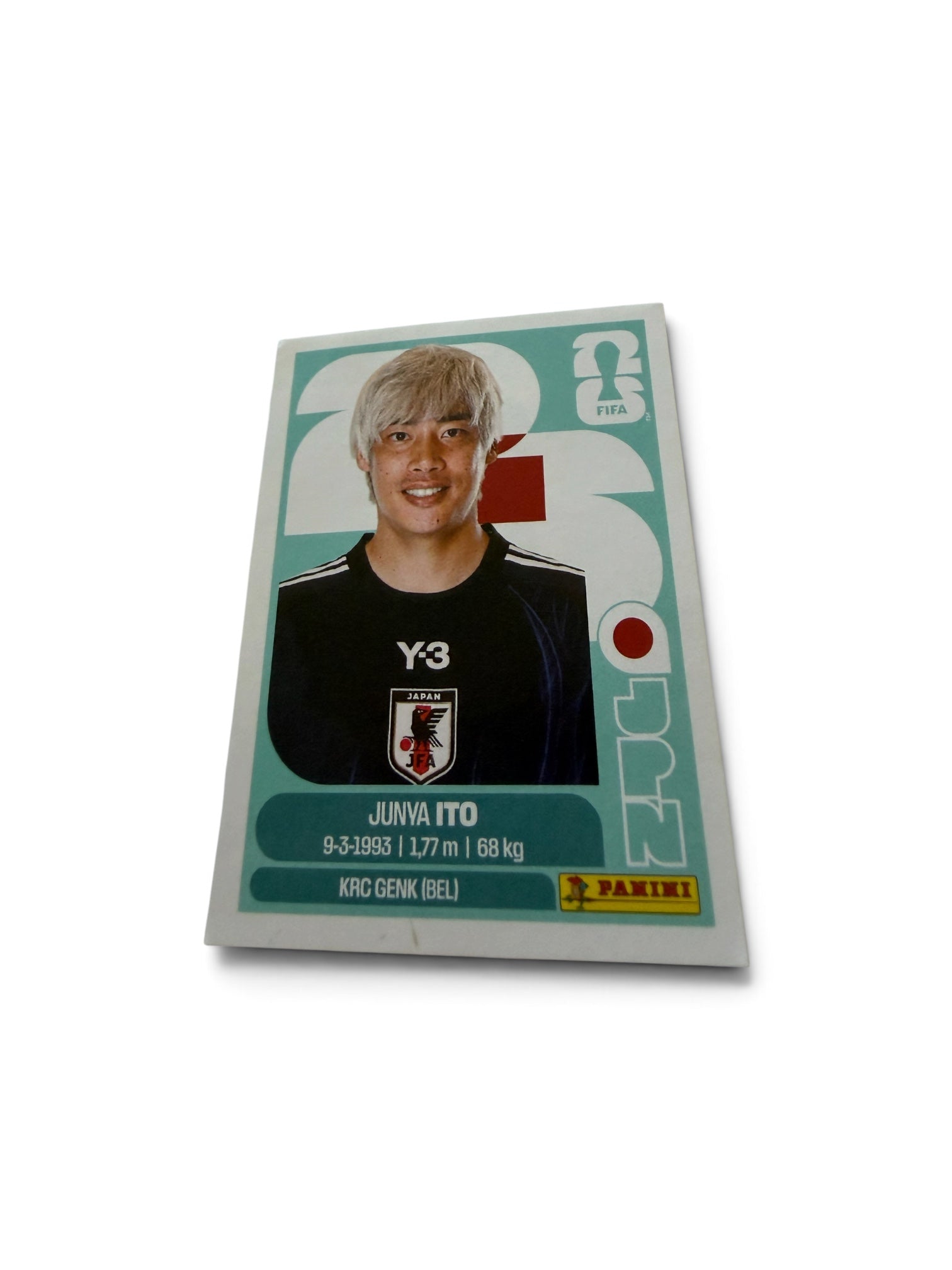 2026 Panini FIFA World Cup Junya Ito Japan JPN18 Sticker | KRC Genk