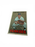1967 Topps #375 Jake Gibbs New York Yankees Vintage Baseball Card