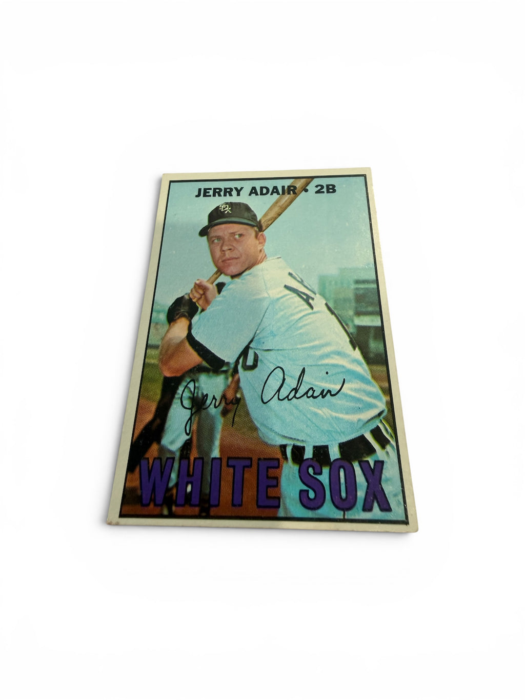 1967 Topps #484 Jerry Adair Chicago White Sox Vintage Baseball Card