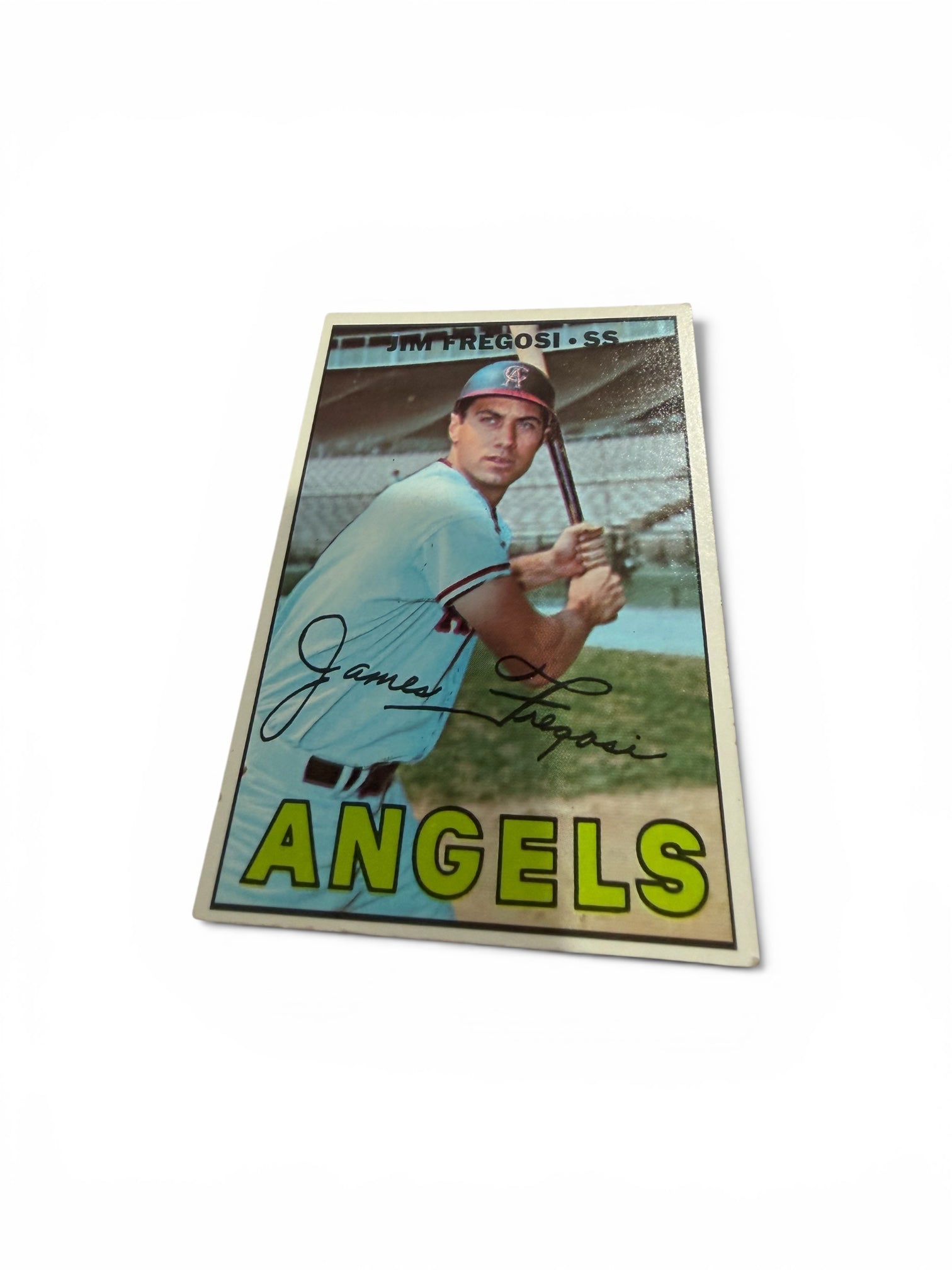 1967 Topps #385 Jim Fregosi California Angels Shortstop Vintage Baseball Card All-Star