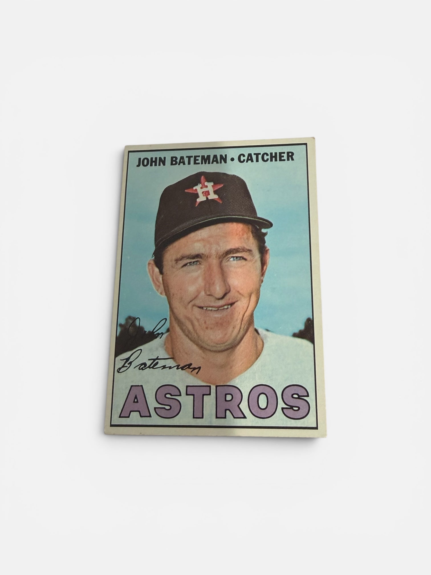 1967 Topps #231 John Bateman Houston Astros Vintage Baseball Card Catcher