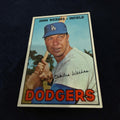 1967 Topps #514 John Werhas Los Angeles Dodgers Vintage Baseball Card Utility Infielder