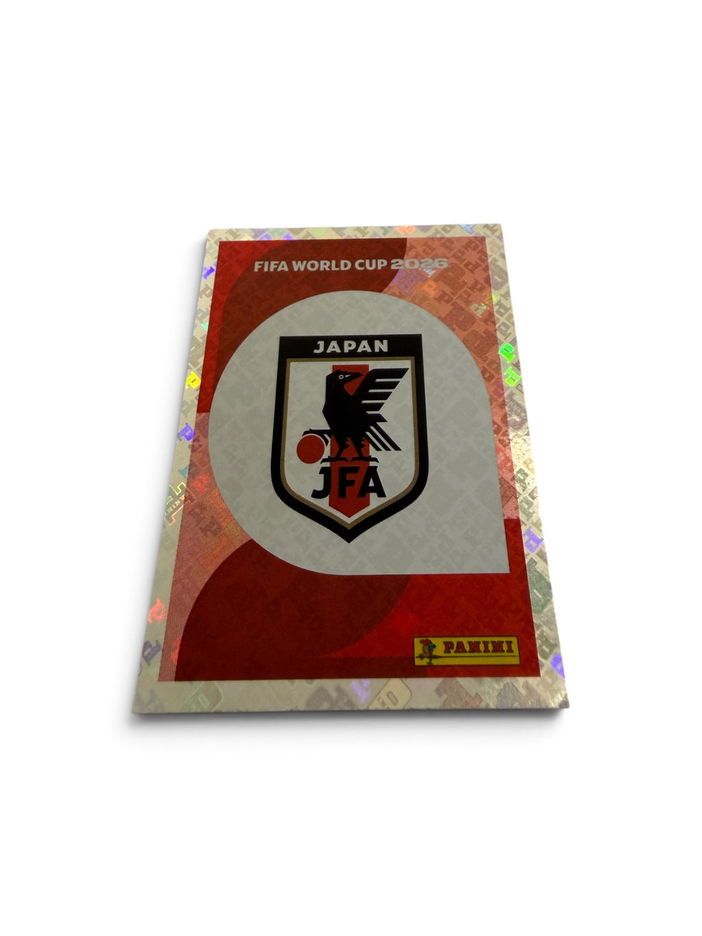 2026 Panini FIFA World Cup Sticker JPN 1 Japan National Team Logo Foil Holographic Official