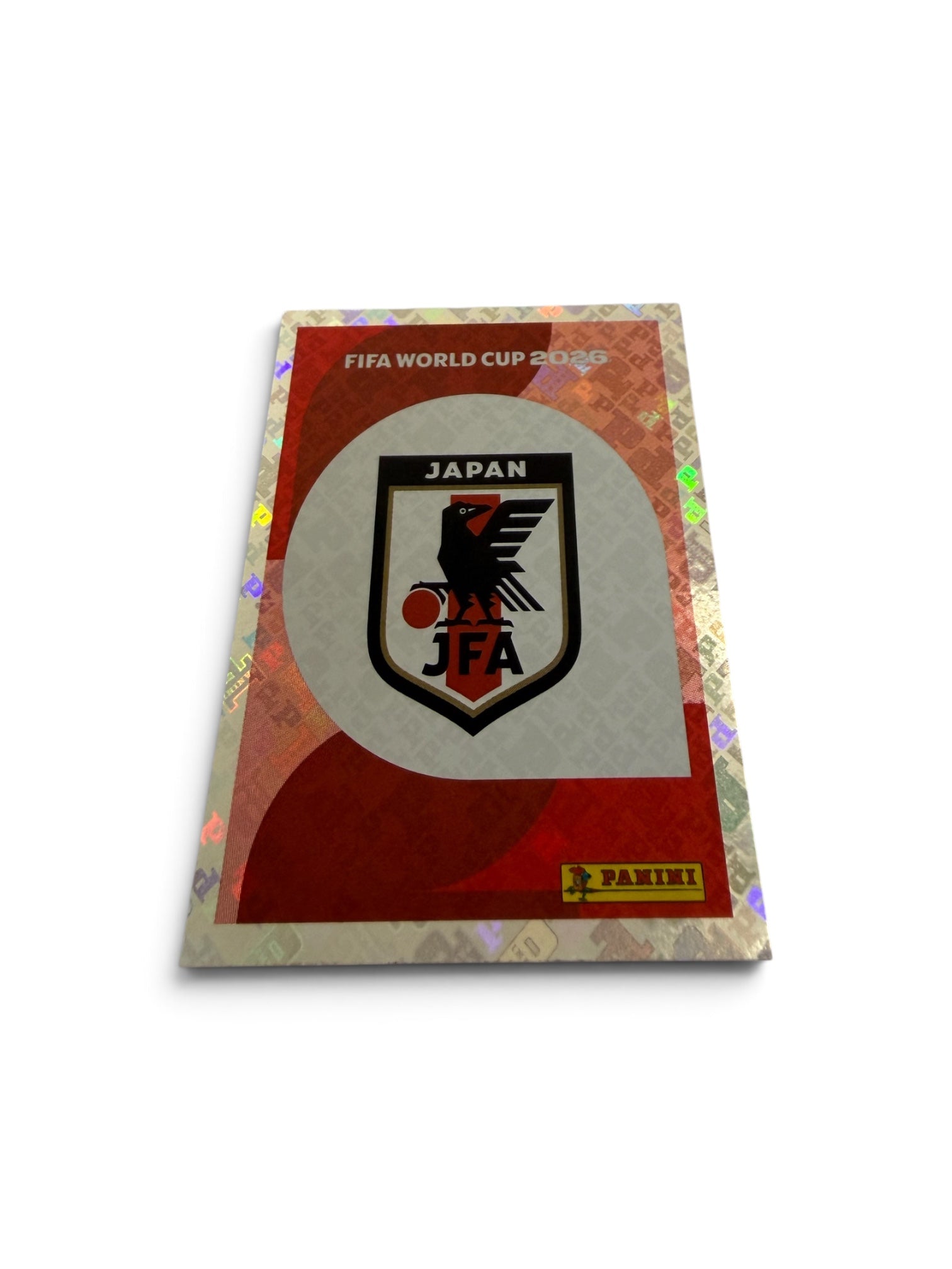 2026 Panini FIFA World Cup Sticker JPN 1 Japan National Team Logo Foil Holographic Official