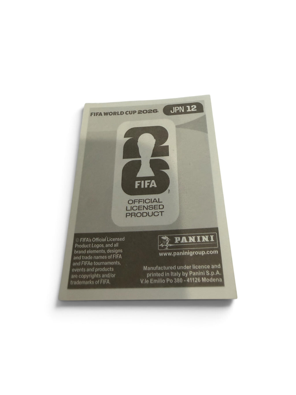 2026 Panini FIFA World Cup Takefusa Kubo JPN12 Japan Sticker | Real Sociedad