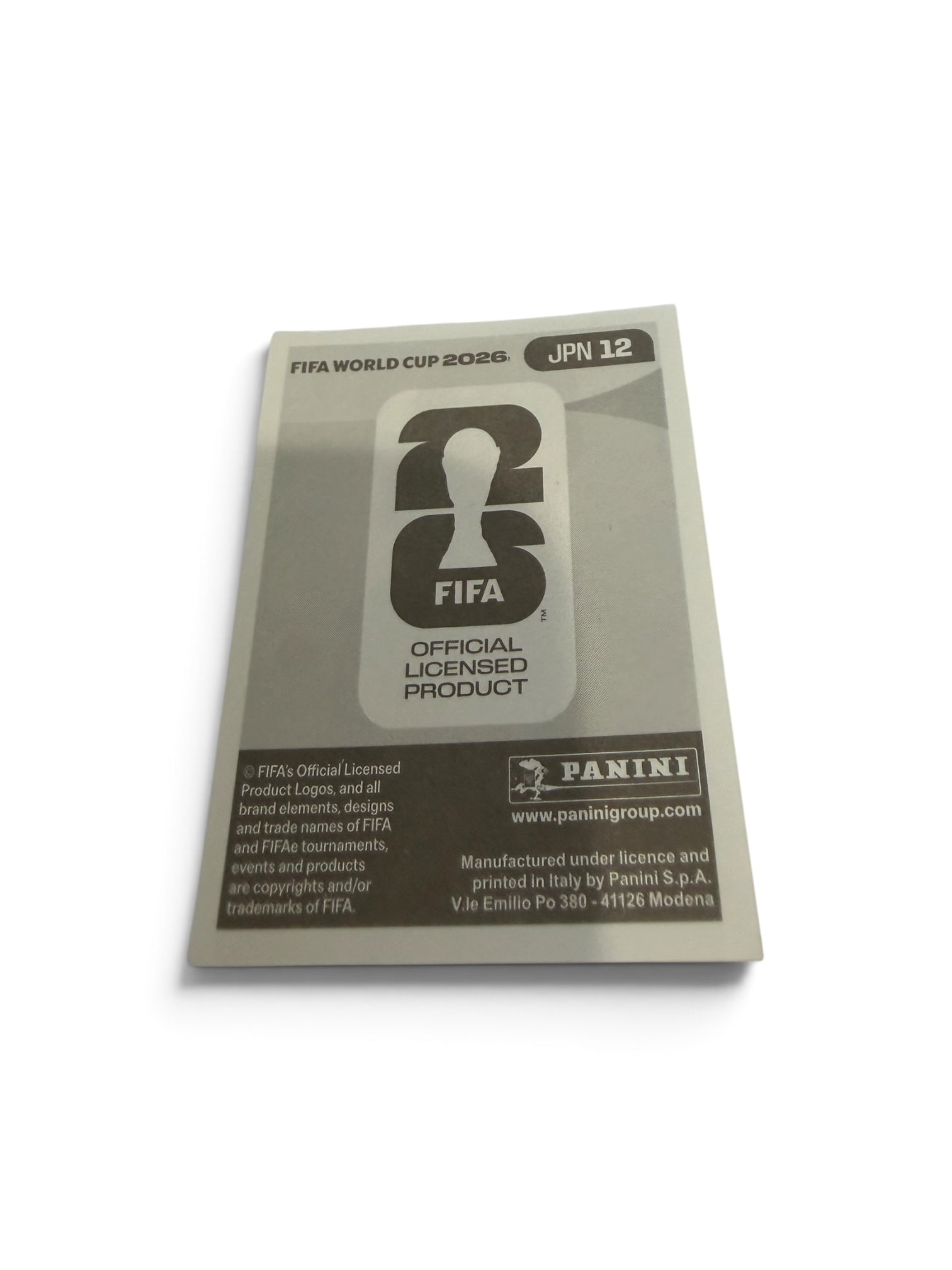 2026 Panini FIFA World Cup Takefusa Kubo JPN12 Japan Sticker | Real Sociedad