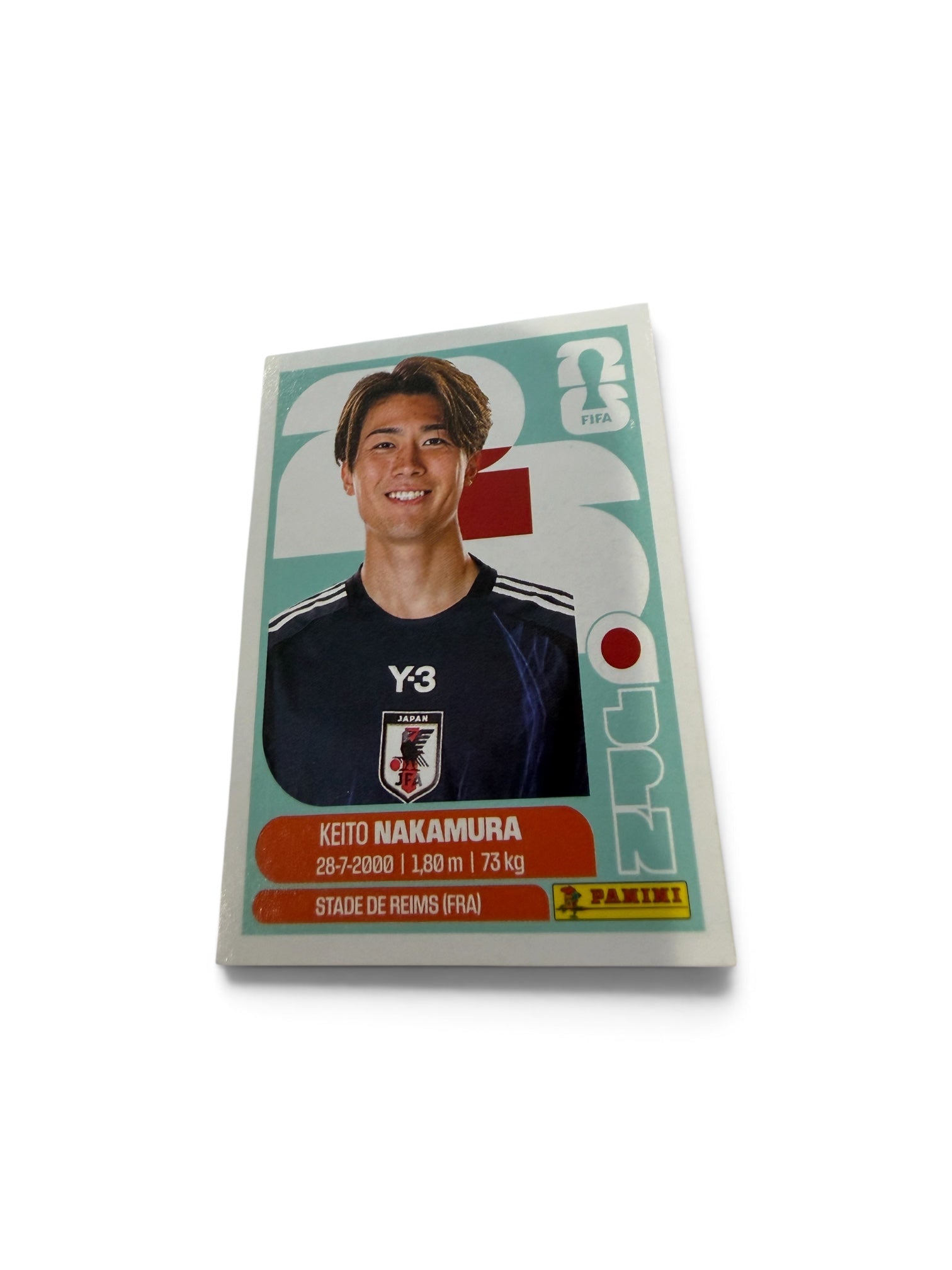 2026 Panini FIFA World Cup Keito Nakamura JPN15 Japan Sticker | Stade de Reims