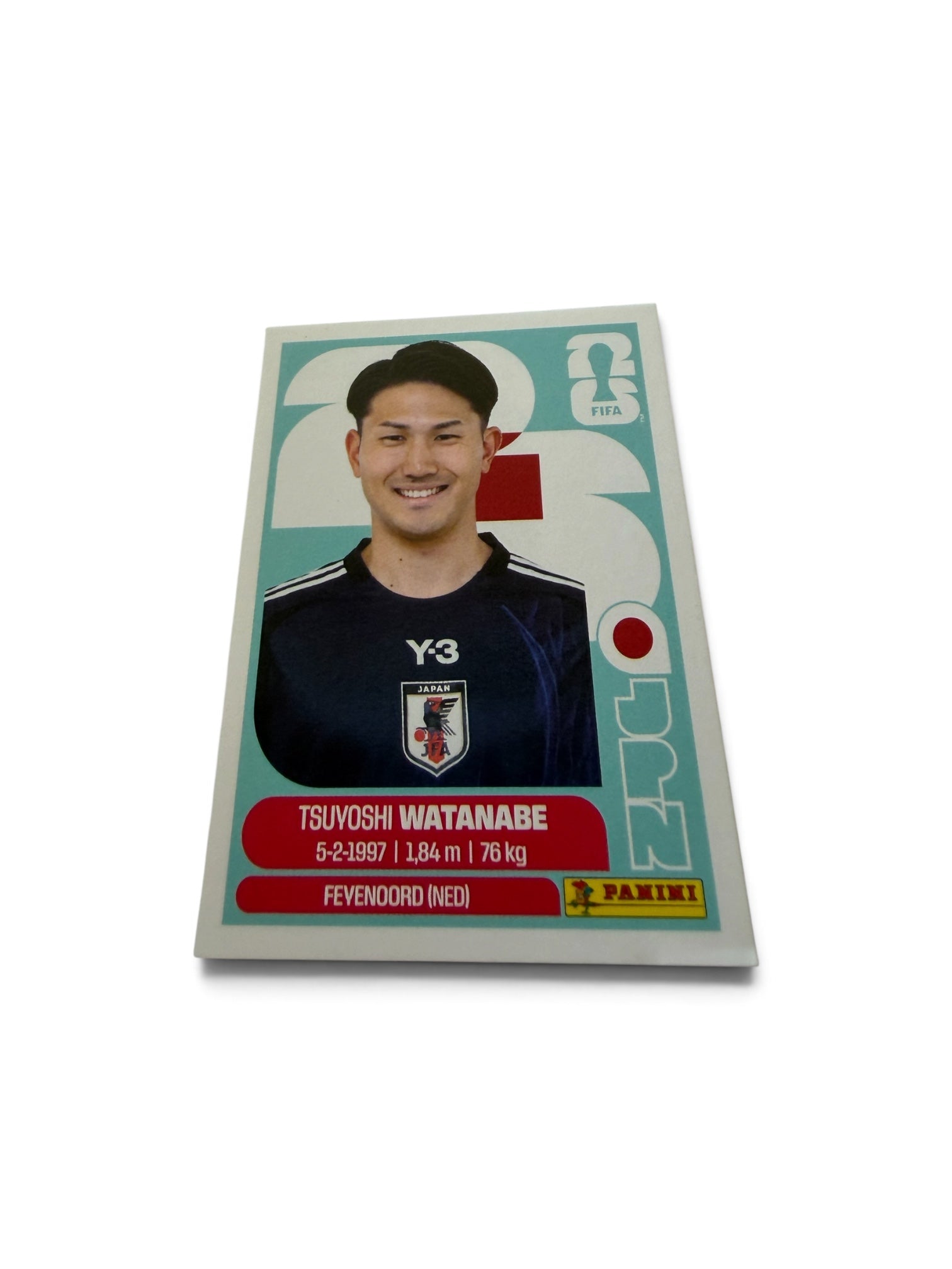 2026 Panini FIFA World Cup Sticker JPN 7 Tsuyoshi Watanabe Japan National Team