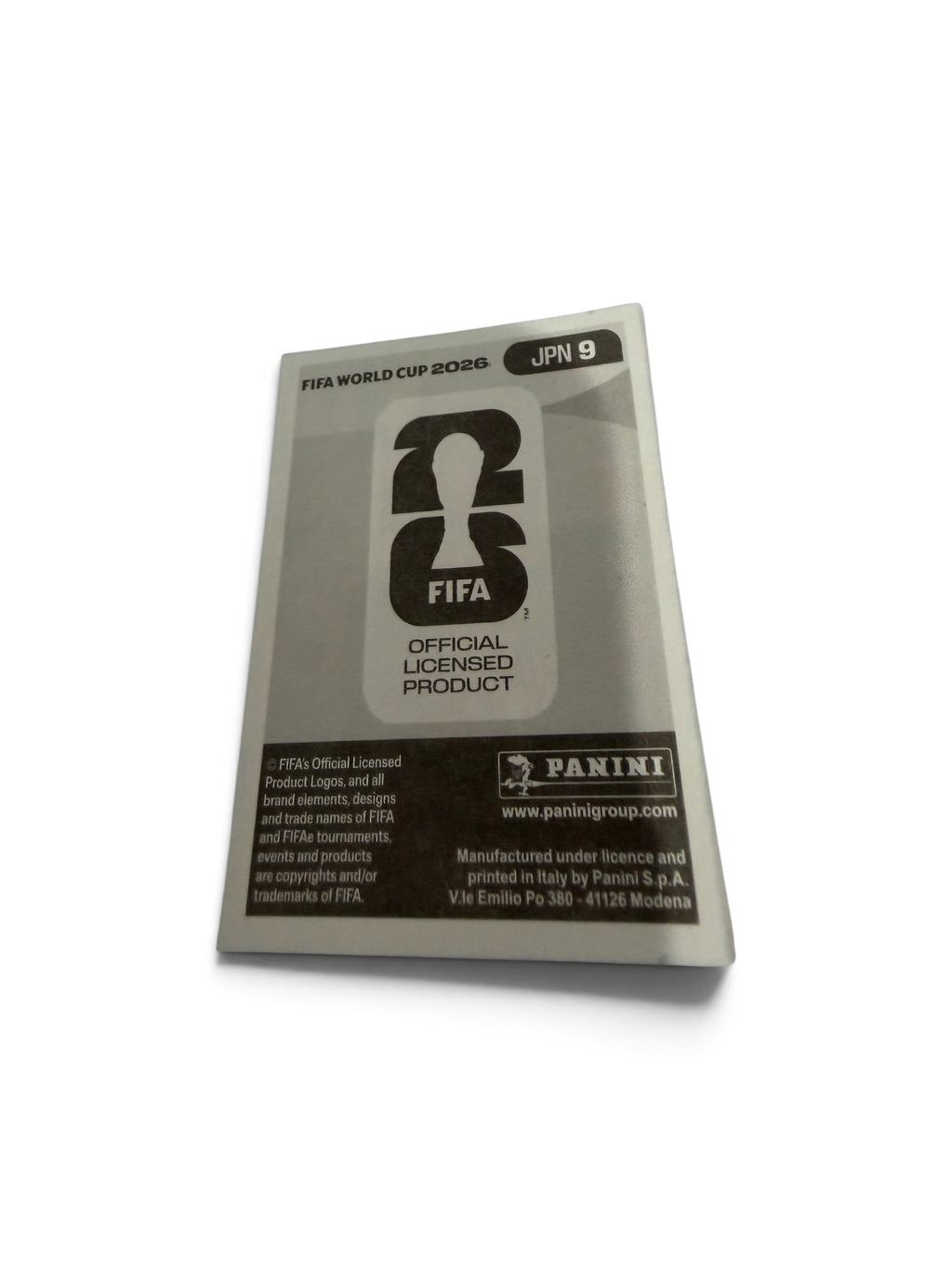 Yuki Soma Japan National Team JPN 9 | Panini FIFA World Cup 2026 Official Sticker | FC Machida Zelvia