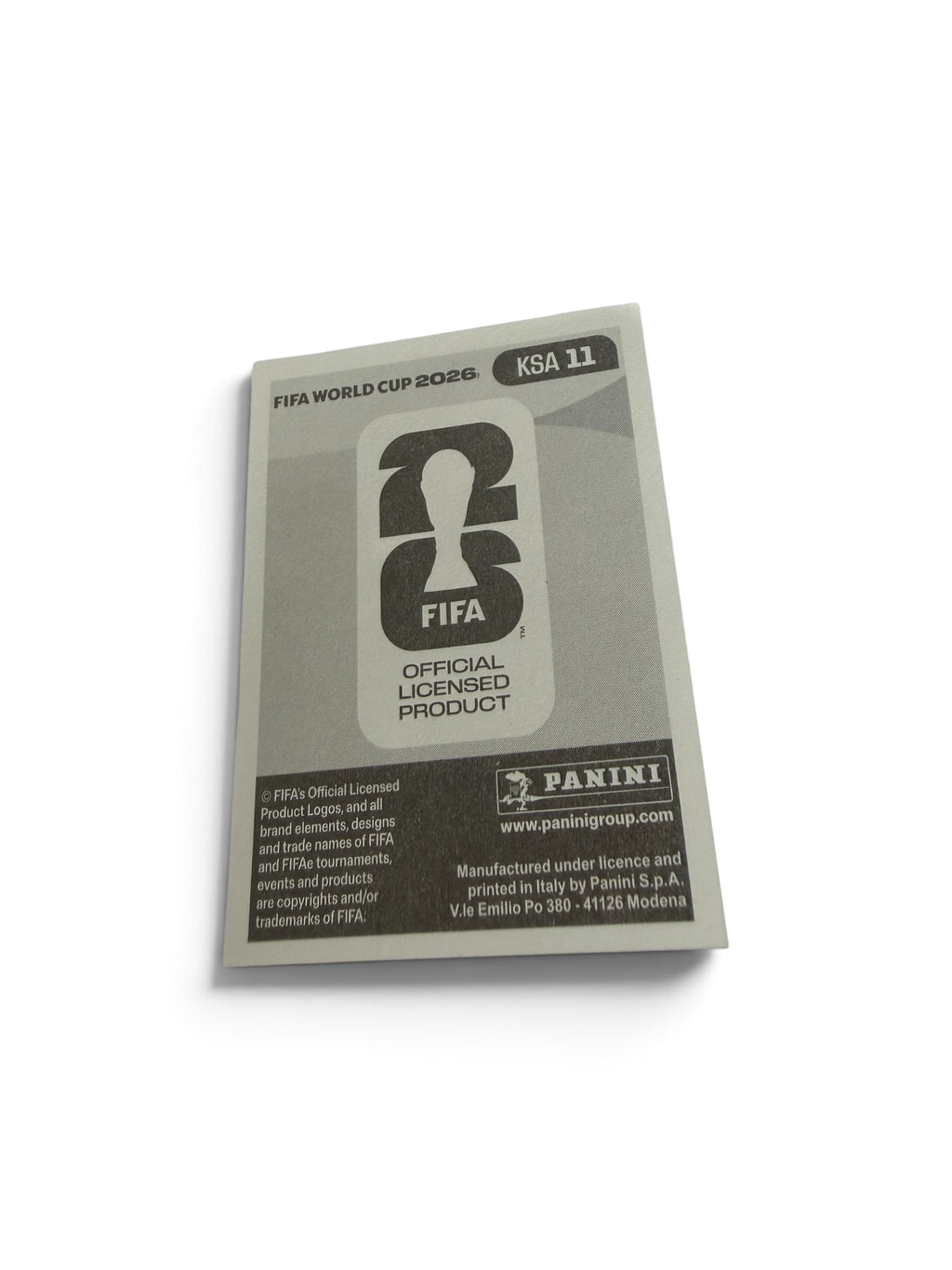 Abdullah Al Khaibari #KSA11 | Saudi Arabia | Panini FIFA World Cup 2026 Sticker | Al-Nassr FC