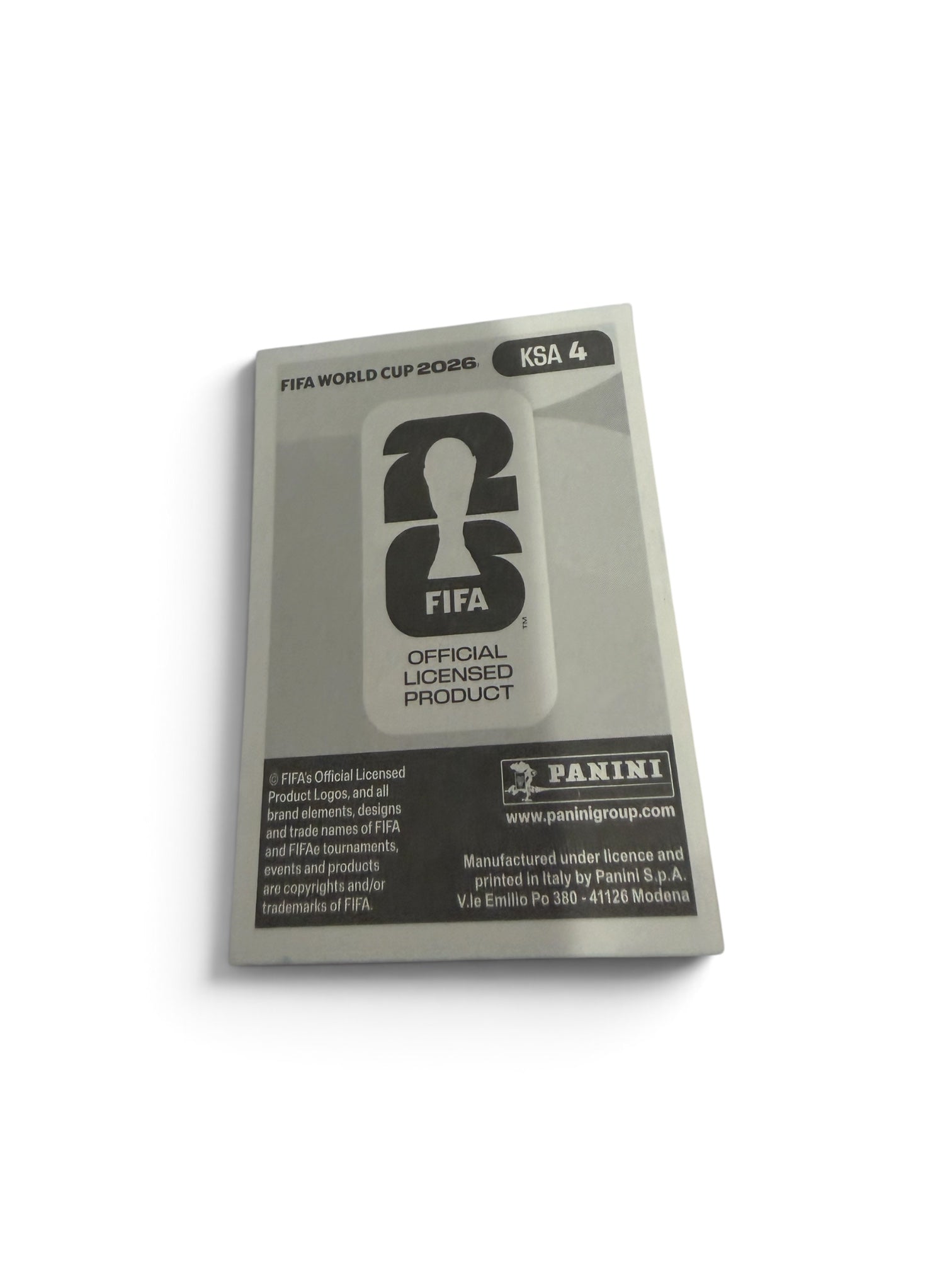 Saud Abdulhamid #KSA4 | Saudi Arabia | RC Lens | Panini FIFA World Cup 2026 Sticker