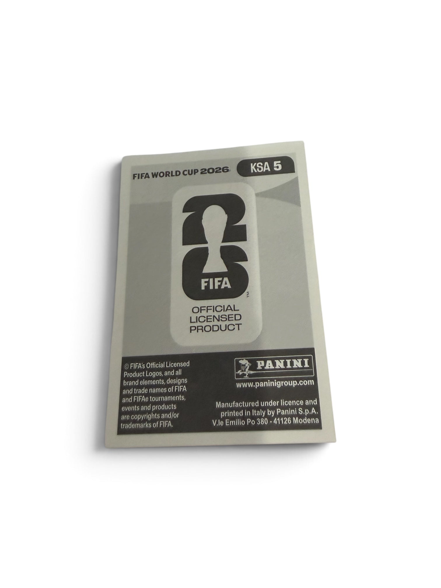 Nawaf Buwashl #KSA5 | Saudi Arabia | Panini FIFA World Cup 2026 Sticker | Al-Nassr FC