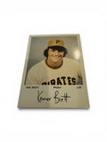 Vintage Ken Brett Pittsburgh Pirates Souvenir Photo Card #30 with Facsimile Signature