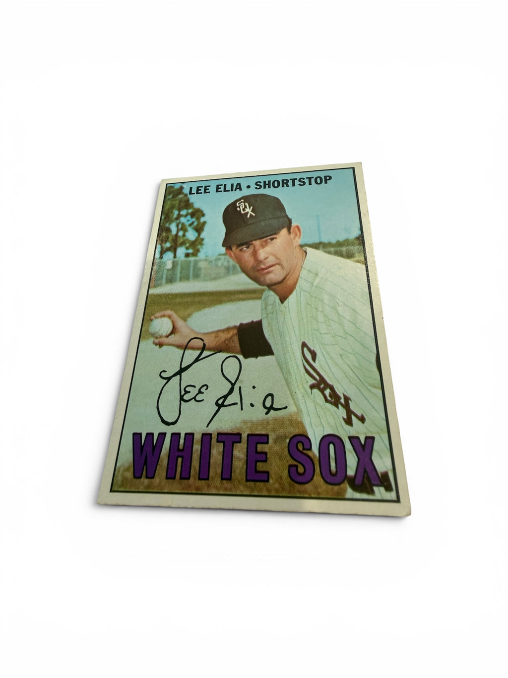 1967 Topps #406 Lee Elia Chicago White Sox Vintage Baseball Card