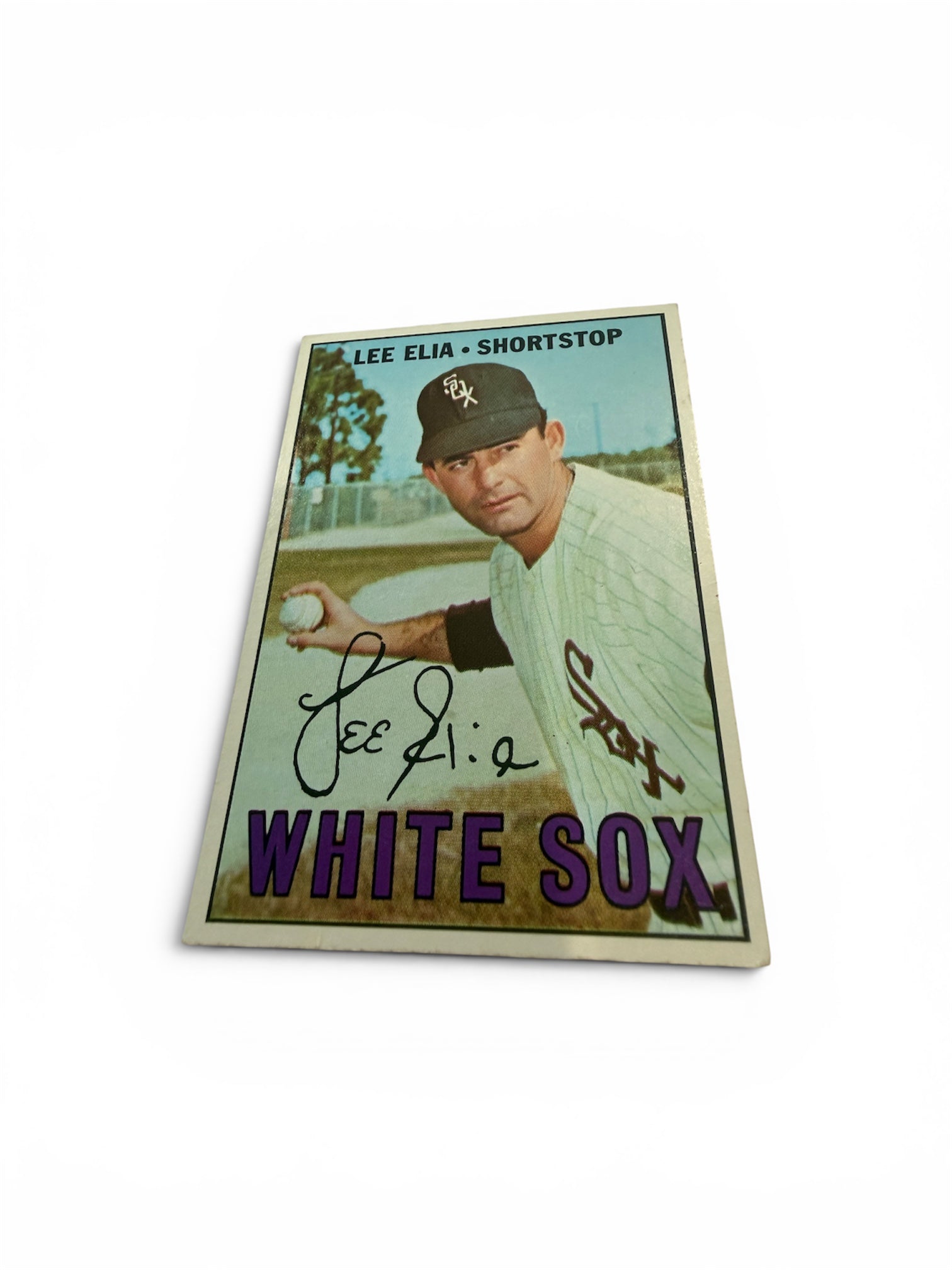 1967 Topps #406 Lee Elia Chicago White Sox Vintage Baseball Card