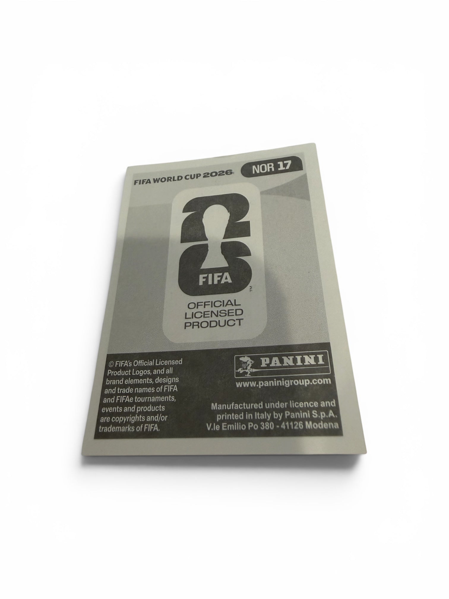 2026 Panini FIFA World Cup Aron Dønnum NOR 17 Norway Official Soccer Sticker