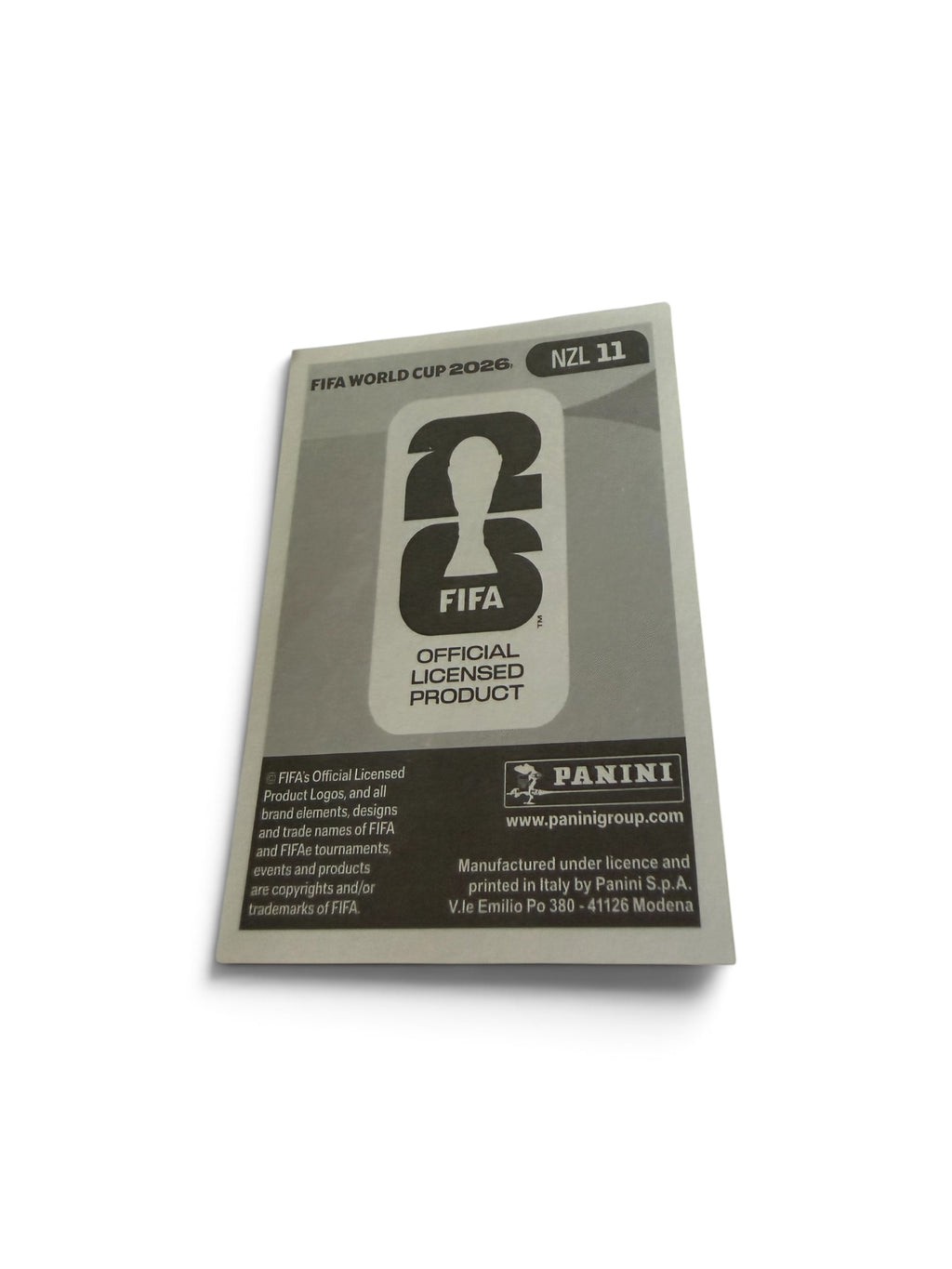 Sarpreet Singh NZL11 New Zealand National Team | Panini FIFA World Cup 2026 Official Sticker | FK TSC Bačka Topola