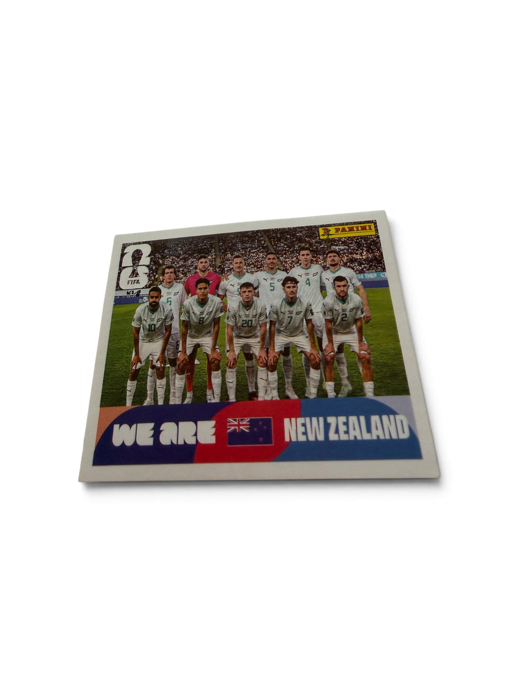 New Zealand National Team Photo NZL13 | Panini FIFA World Cup 2026 Official Sticker | We Are New Zealand