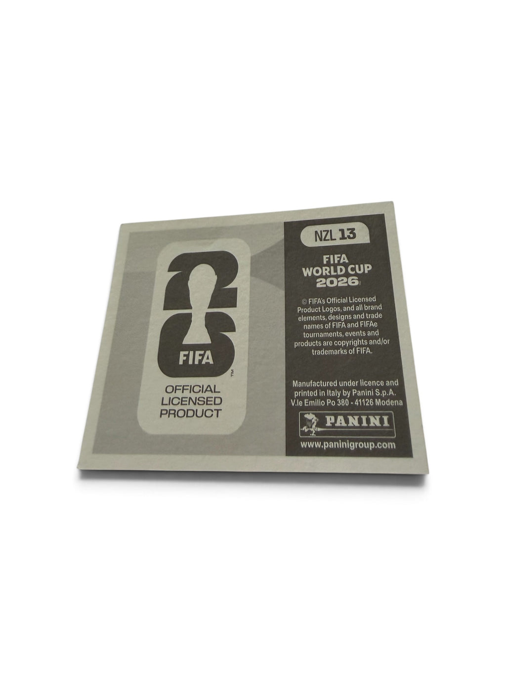 New Zealand National Team Photo NZL13 | Panini FIFA World Cup 2026 Official Sticker | We Are New Zealand