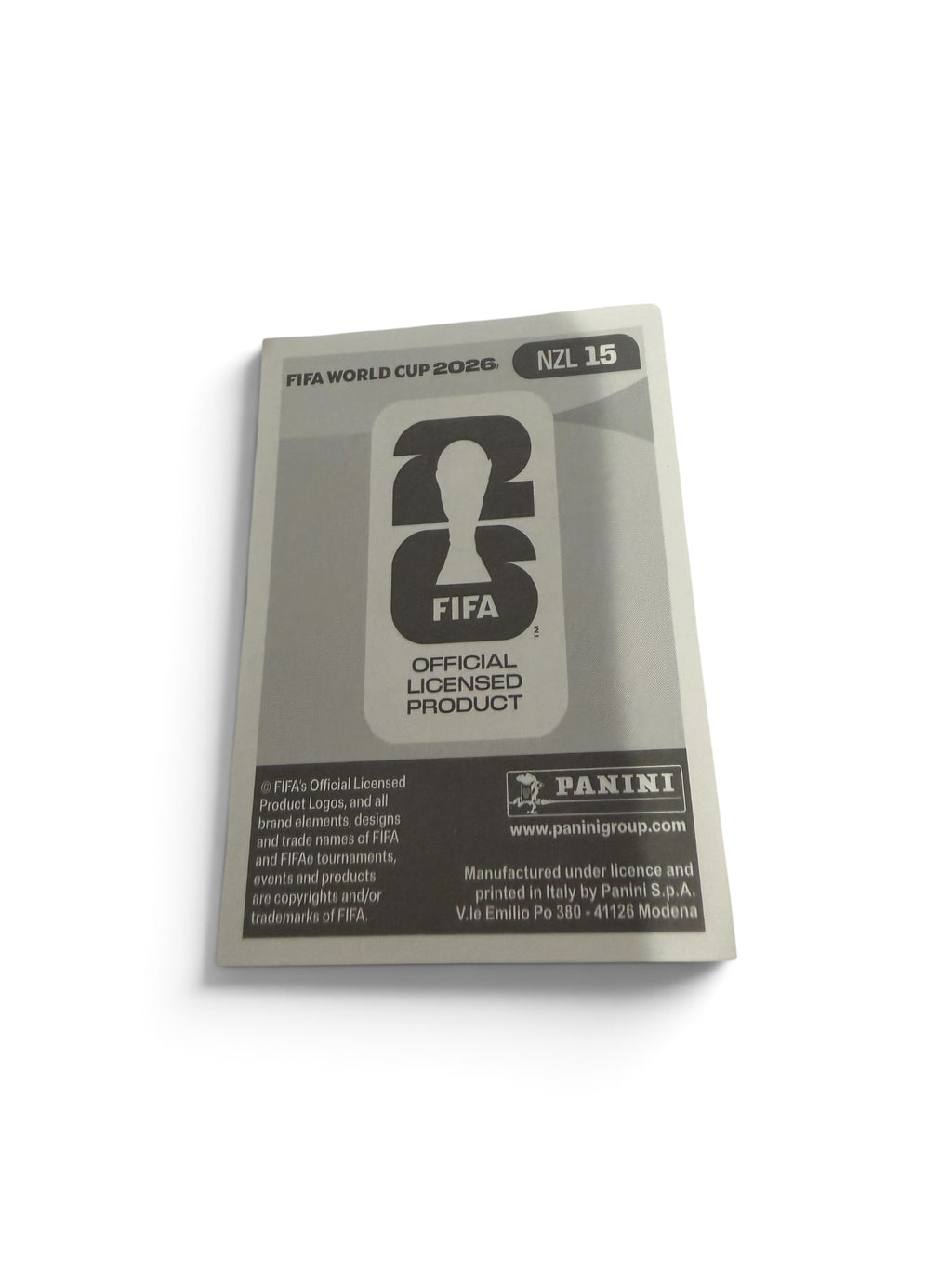 2026 Panini FIFA World Cup Sticker #NZL15 Marko Stamenić – New Zealand – Swansea City AFC