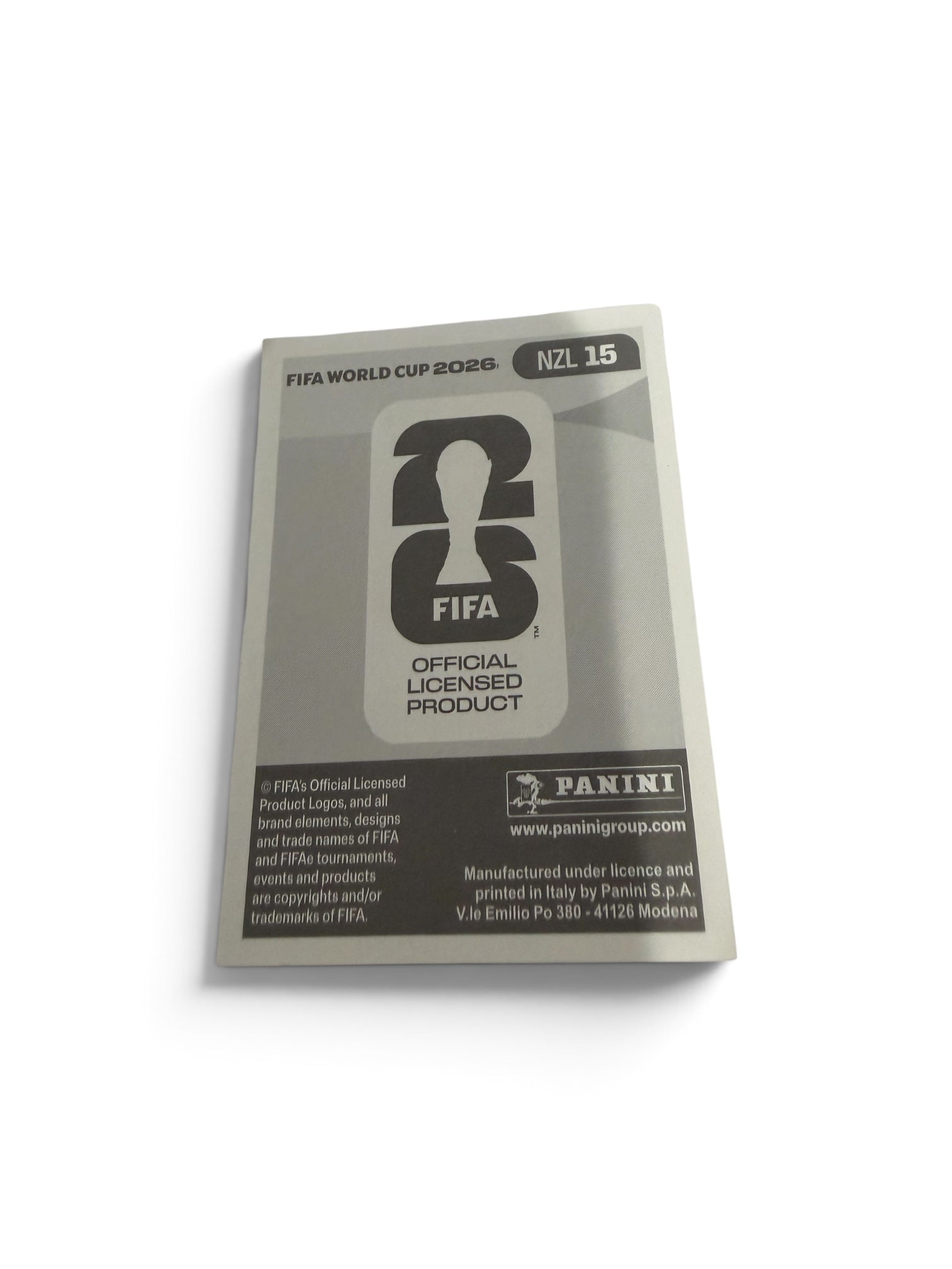 2026 Panini FIFA World Cup Sticker #NZL15 Marko Stamenić – New Zealand – Swansea City AFC