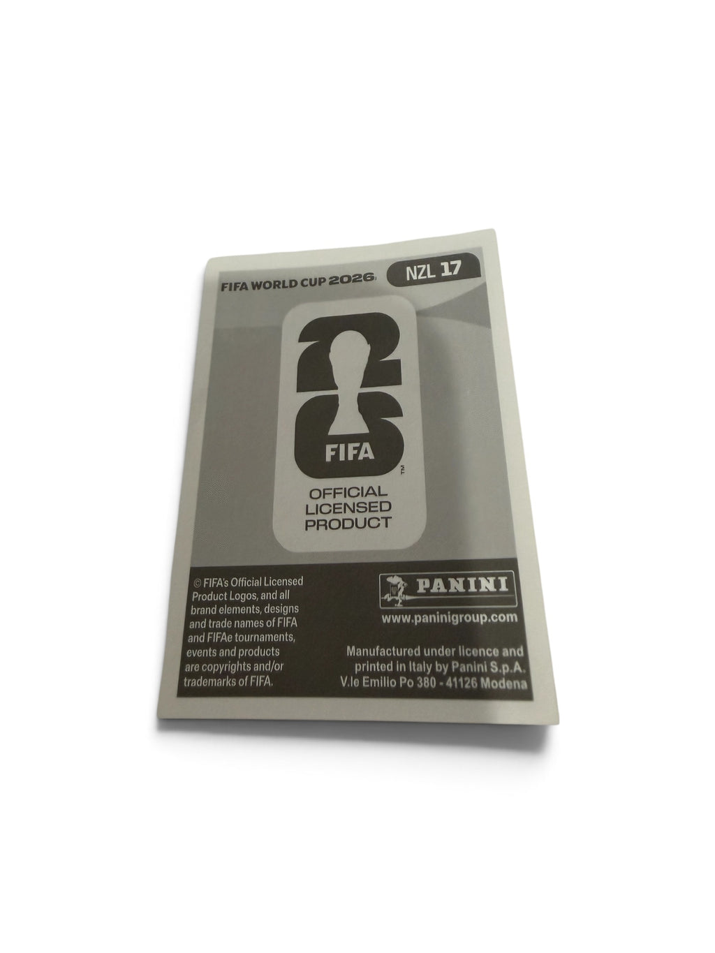 Chris Wood NZL17 New Zealand National Team | Panini FIFA World Cup 2026 Official Sticker | Nottingham Forest FC