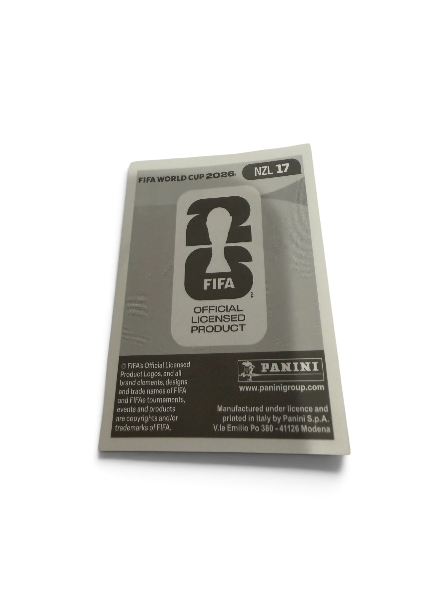 Chris Wood NZL17 New Zealand National Team | Panini FIFA World Cup 2026 Official Sticker | Nottingham Forest FC
