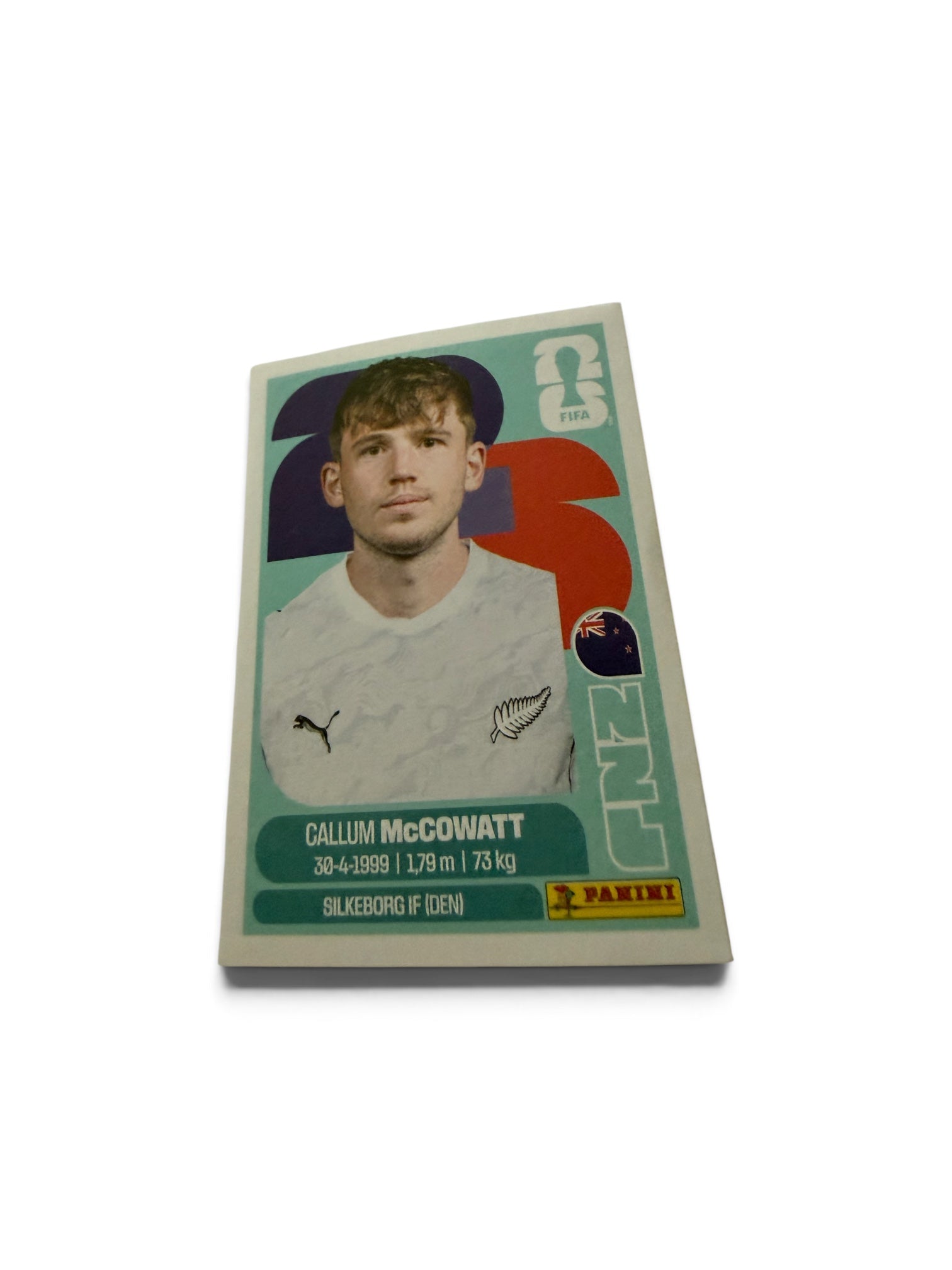 Callum McCowatt NZL19 New Zealand National Team | Panini FIFA World Cup 2026 Official Sticker | Silkeborg IF
