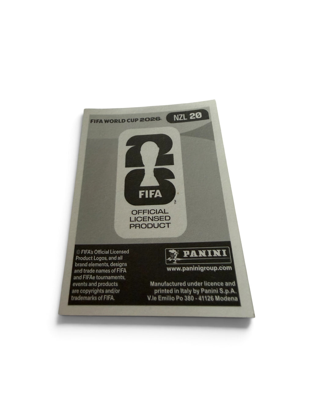 Kosta Barbarouses NZL20 New Zealand National Team | Panini FIFA World Cup 2026 Official Sticker | Western Sydney Wanderers FC