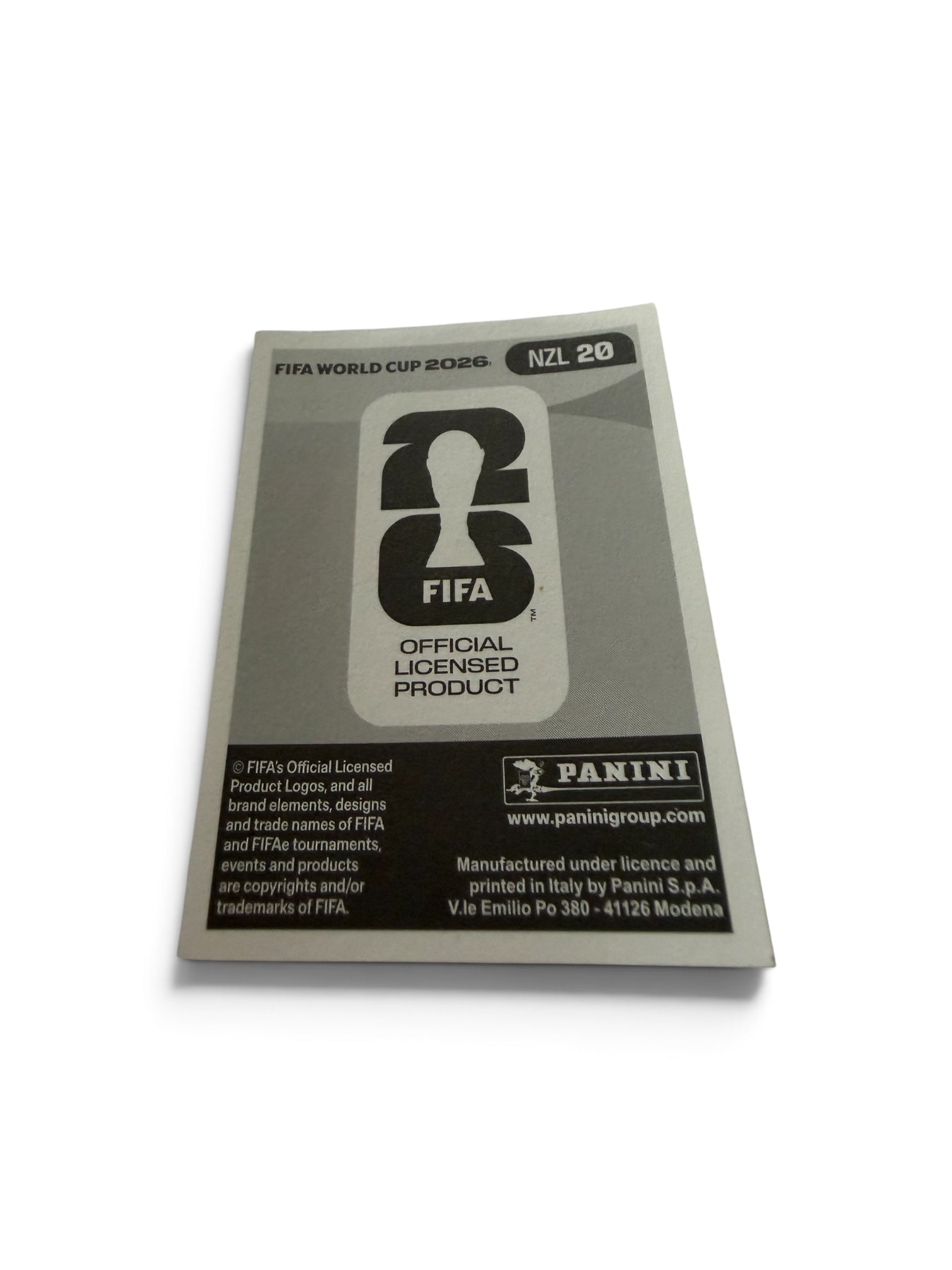 Kosta Barbarouses NZL20 New Zealand National Team | Panini FIFA World Cup 2026 Official Sticker | Western Sydney Wanderers FC