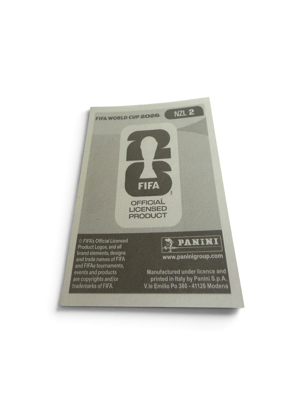 Max Crocombe NZL2 New Zealand National Team | Panini FIFA World Cup 2026 Official Sticker | Millwall FC