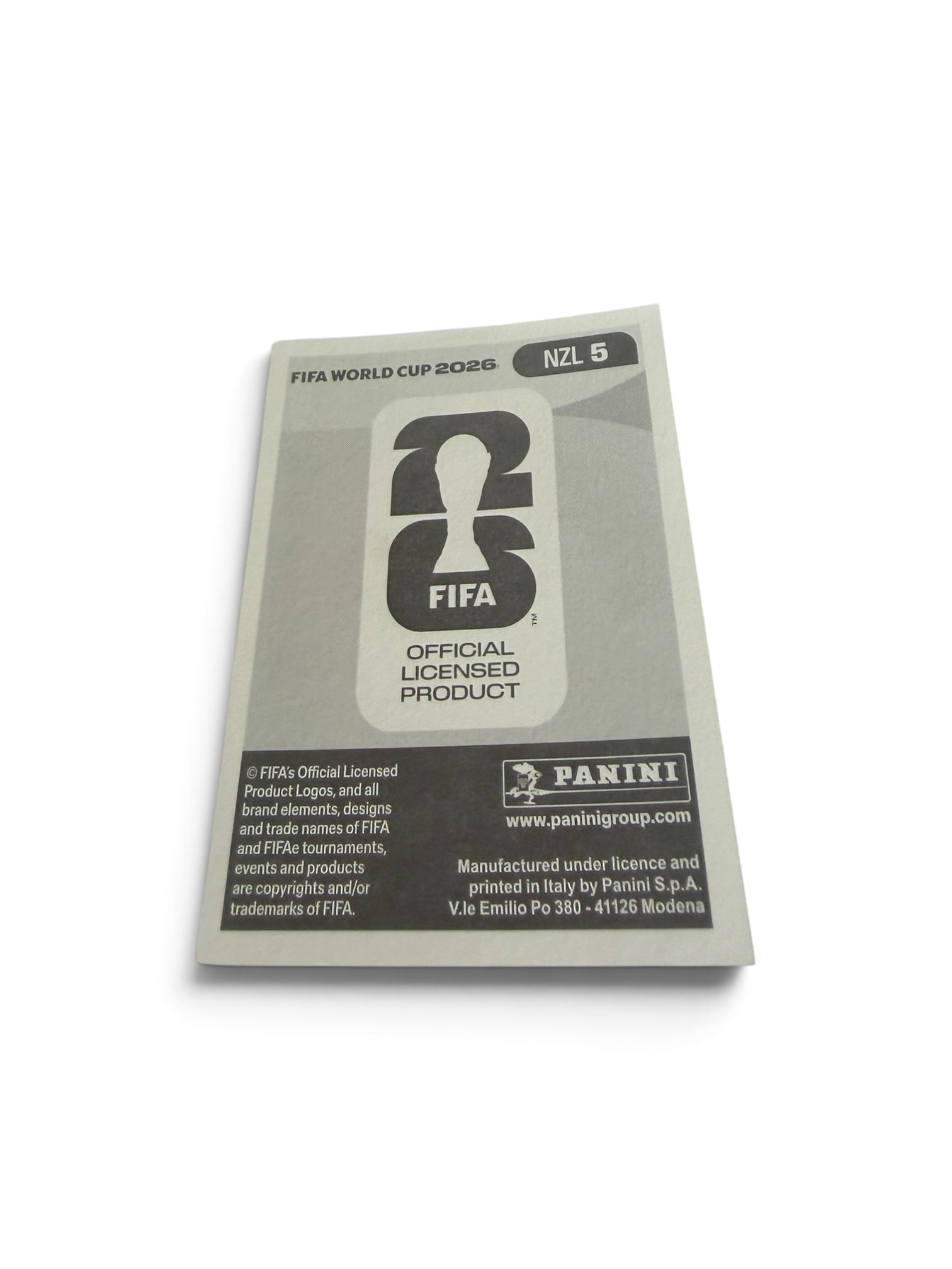 Liberato Cacace NZL5 New Zealand National Team | Panini FIFA World Cup 2026 Official Sticker | Wrexham AFC