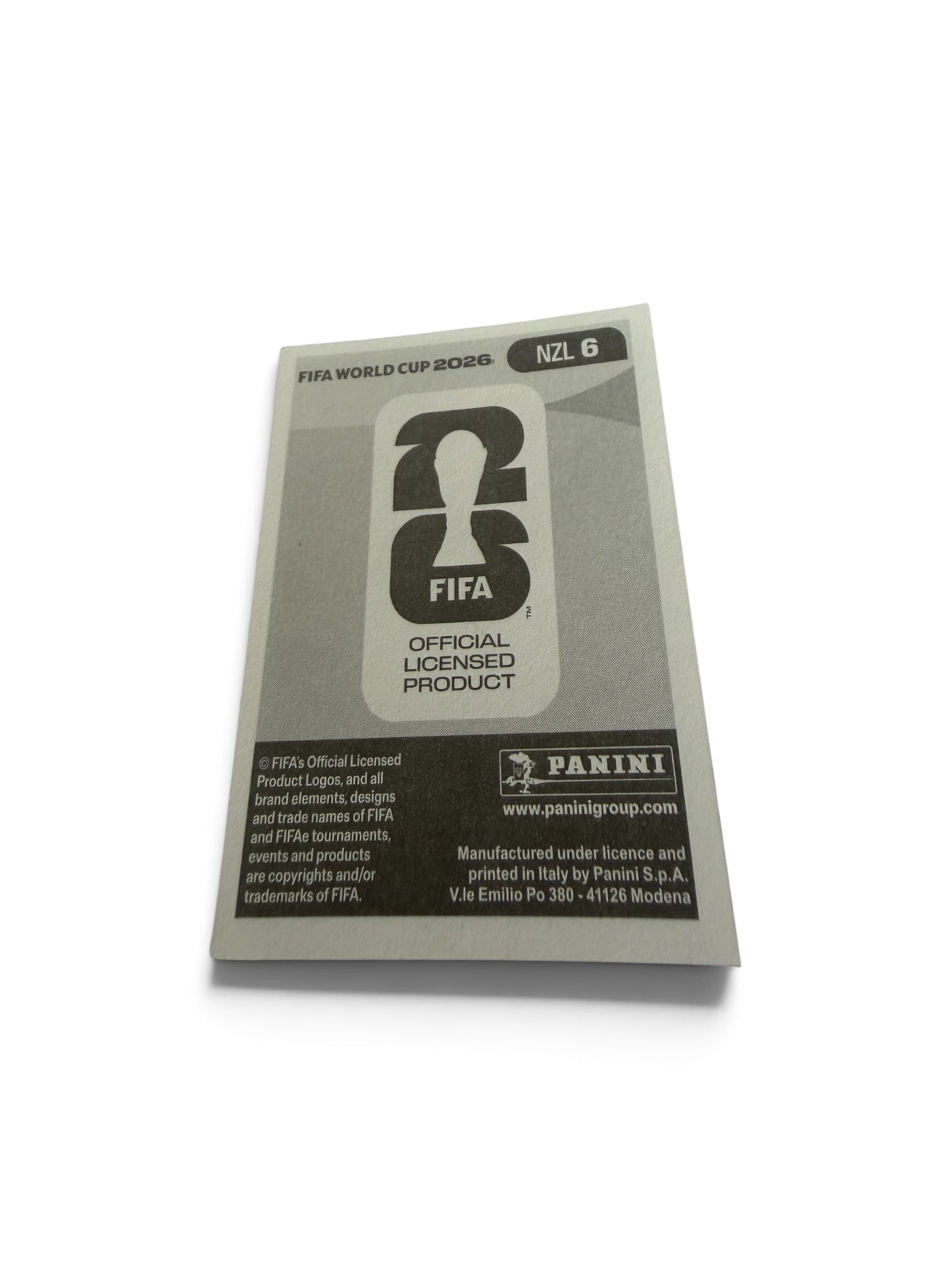 Tim Payne NZL6 New Zealand National Team | Panini FIFA World Cup 2026 Official Sticker | Wellington Phoenix FC