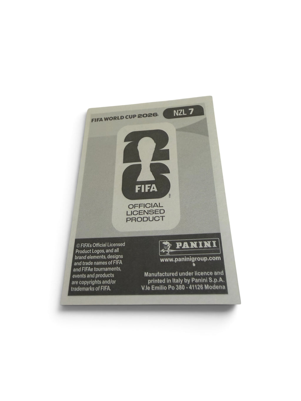 Tyler Bindon NZL7 New Zealand National Team | Panini FIFA World Cup 2026 Official Sticker | Sheffield United FC