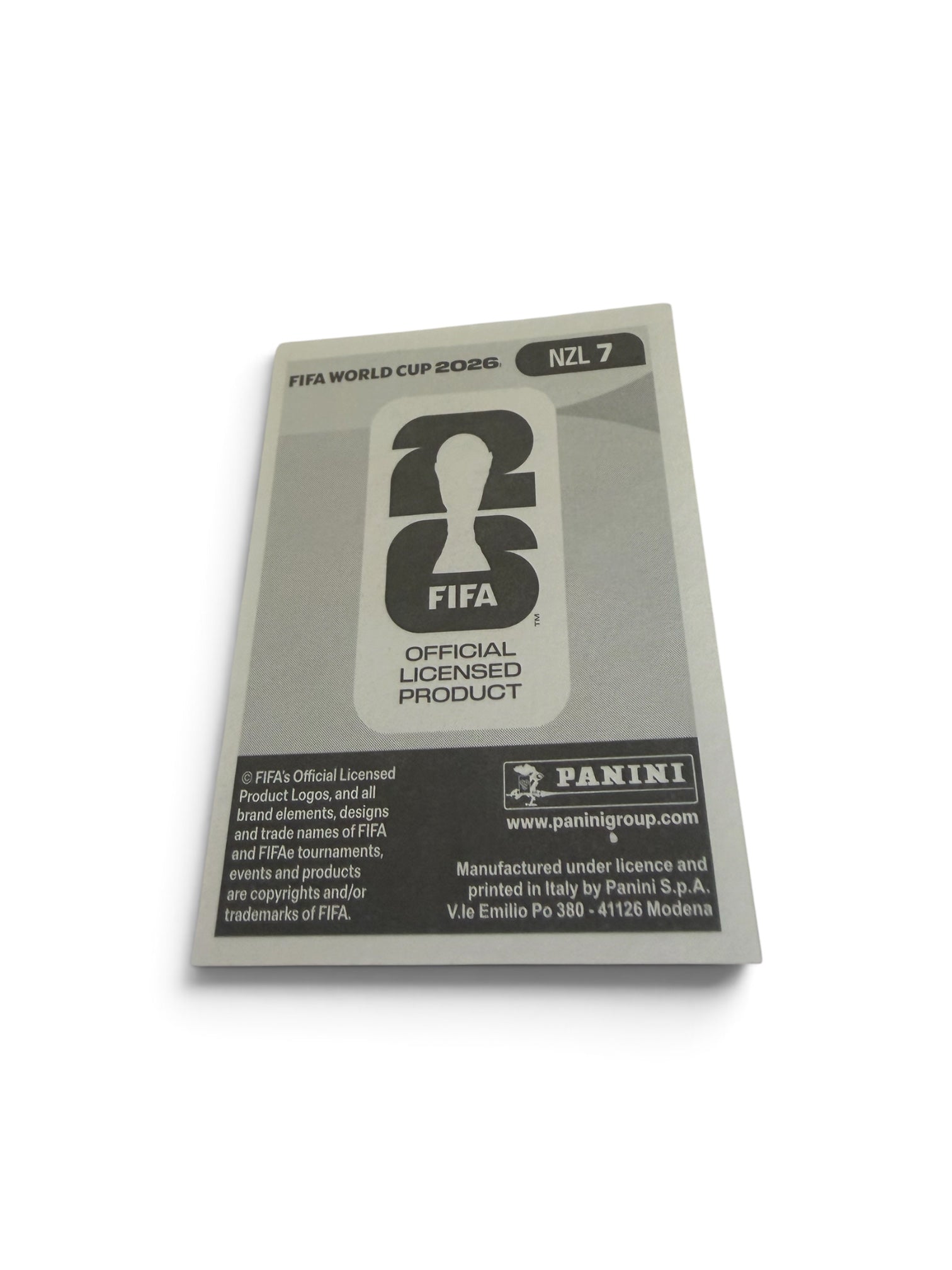 Tyler Bindon NZL7 New Zealand National Team | Panini FIFA World Cup 2026 Official Sticker | Sheffield United FC
