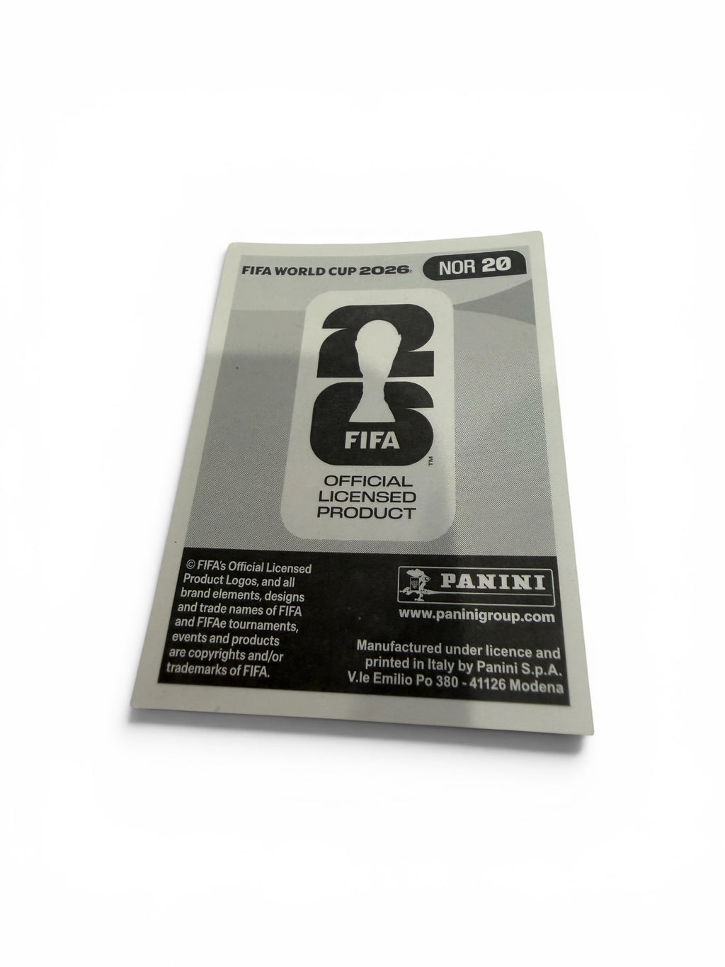 2026 Panini FIFA World Cup Oscar Bobb NOR 20 Norway Official Soccer Sticker