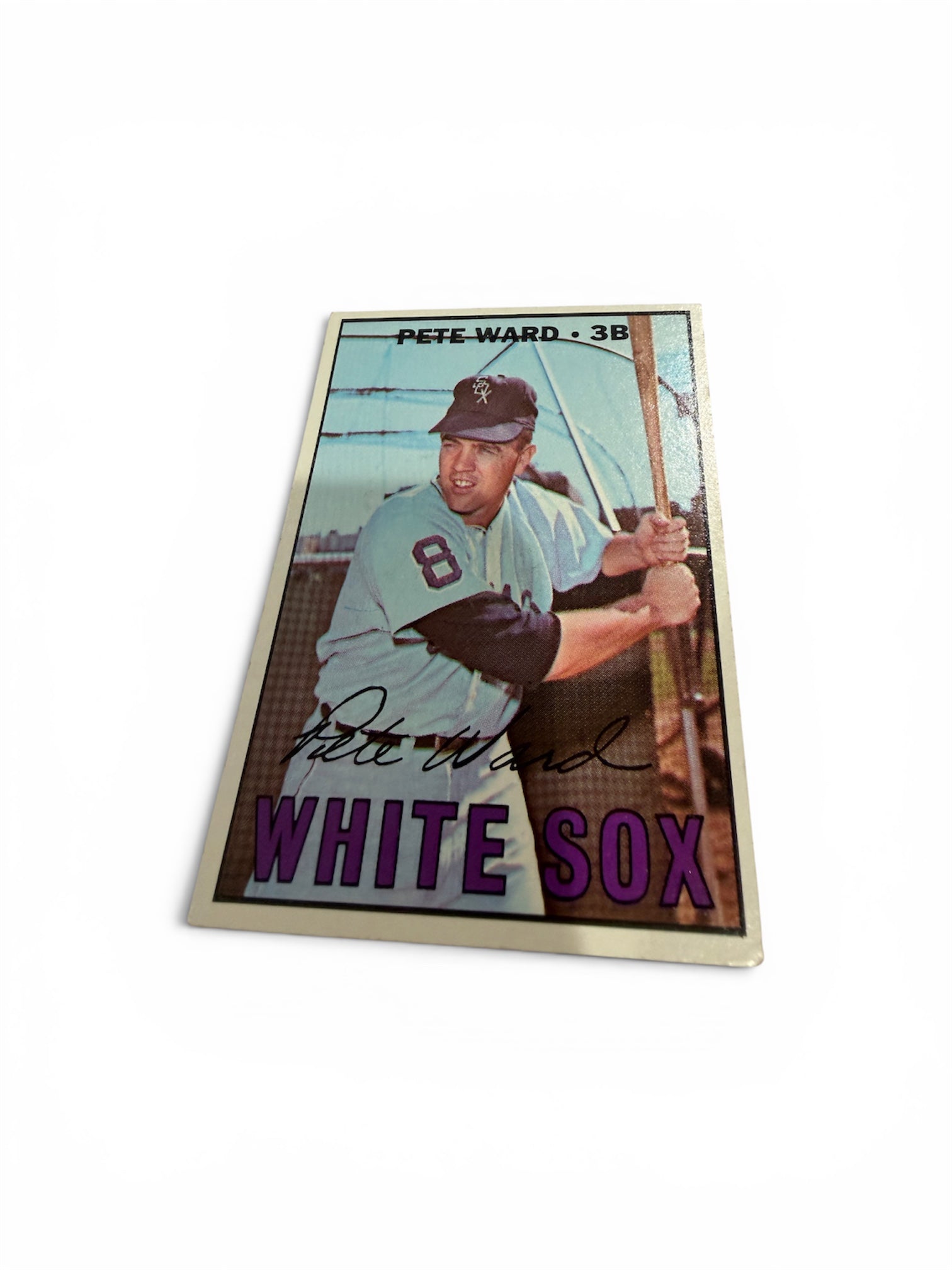 1967 Topps #436 Pete Ward Chicago White Sox Vintage Baseball Card
