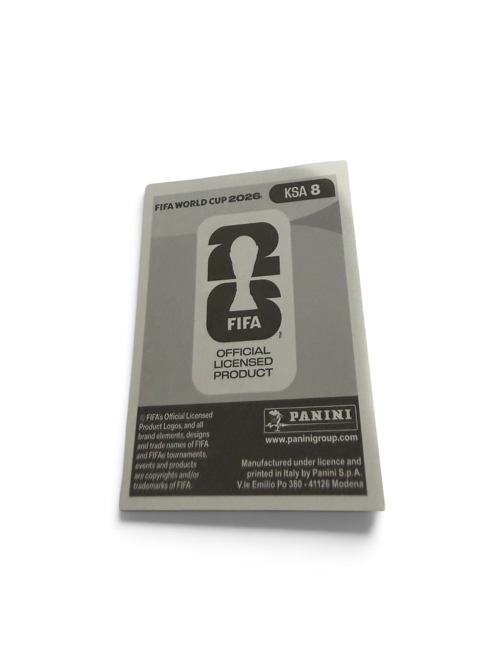 Hassan Al Tambakti #KSA8 | Saudi Arabia | Panini FIFA World Cup 2026 Sticker | Al Hilal Saudi Club