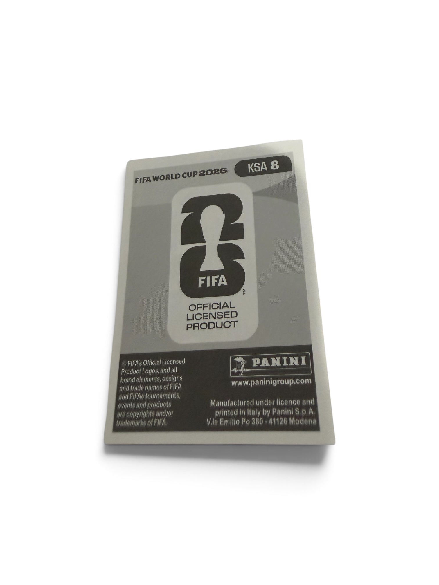 Hassan Al Tambakti #KSA8 | Saudi Arabia | Panini FIFA World Cup 2026 Sticker | Al Hilal Saudi Club