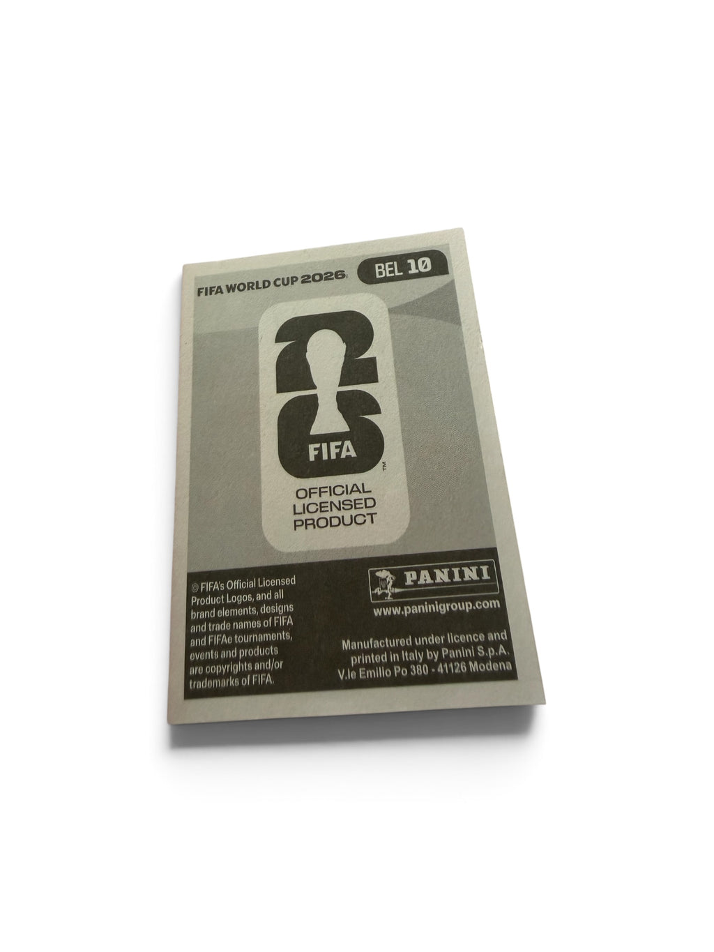 2026 Panini FIFA World Cup Amadou Onana Red Border Sticker #BEL10 – Belgium – Aston Villa