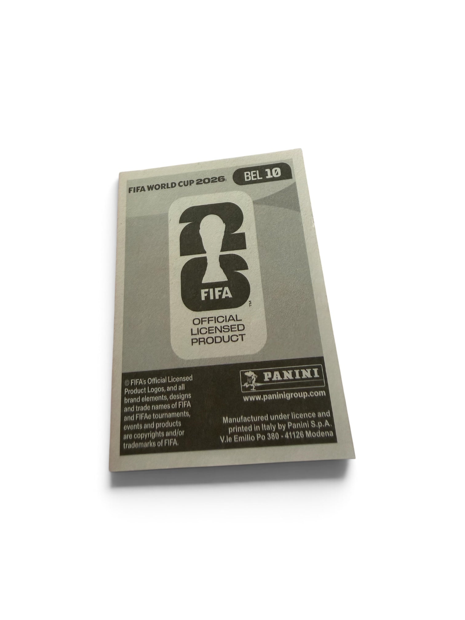 2026 Panini FIFA World Cup Amadou Onana Red Border Sticker #BEL10 – Belgium – Aston Villa