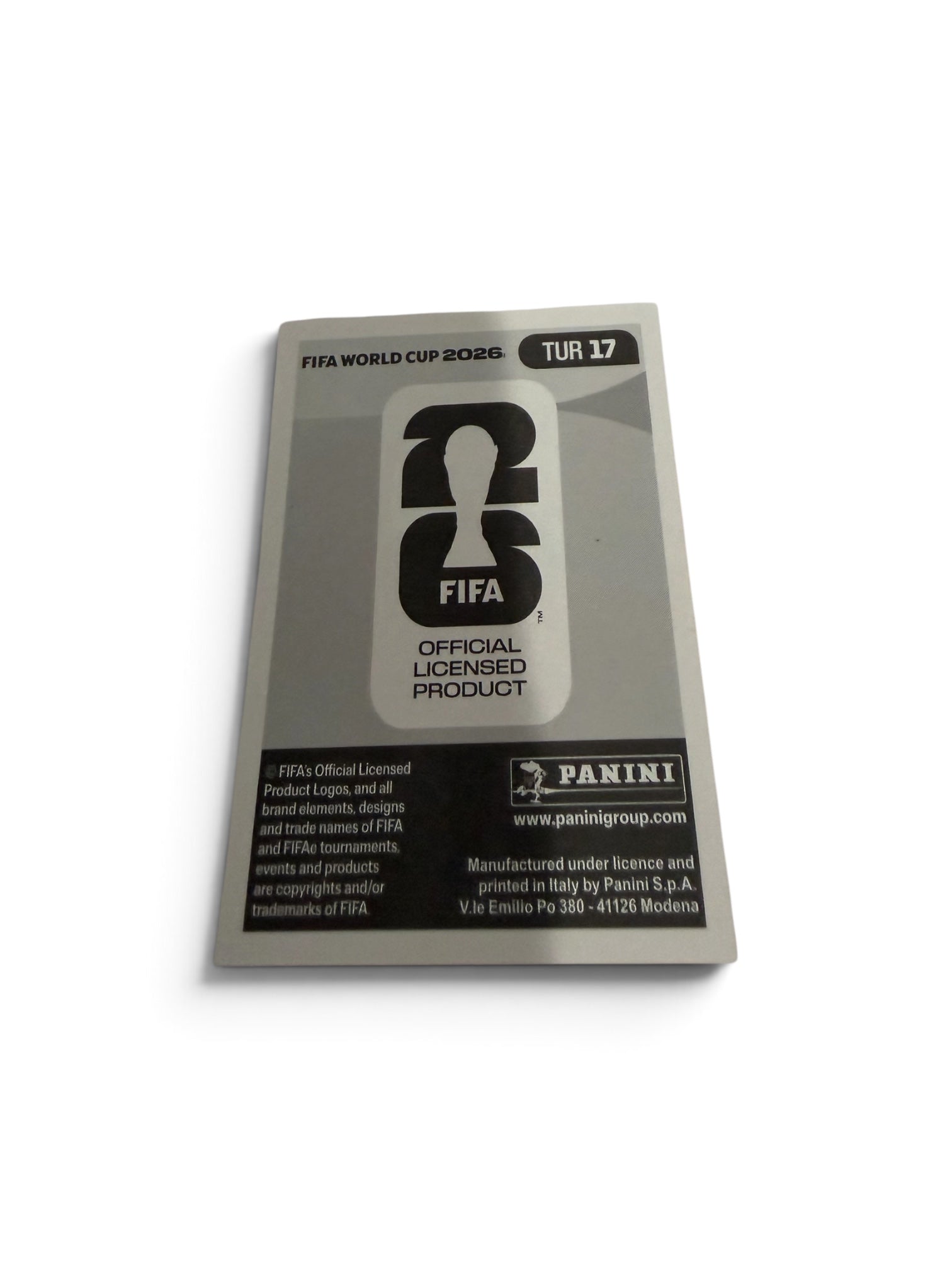 2026 Panini FIFA World Cup Can Uzun TUR 17 Turkey Red Parallel Soccer Sticker